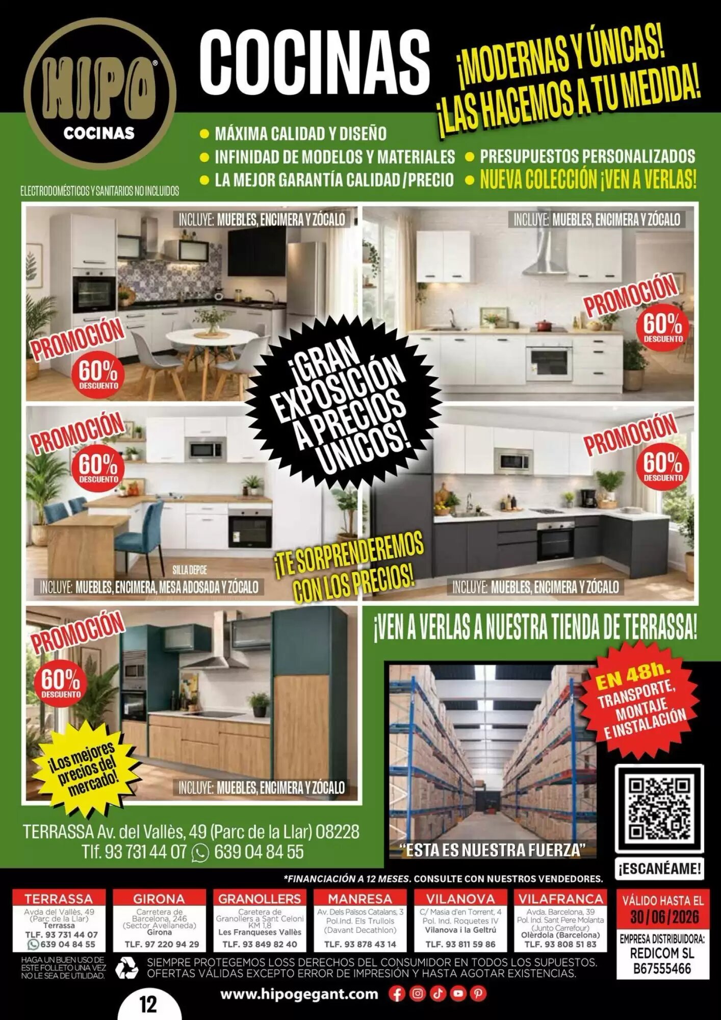 Folleto promocional de Hipo Gegant válido desde el 20/05/2026 - Página 12.