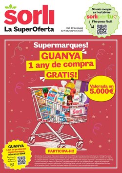 Folleto promocional de Sorli válido desde el 20/05/2026
