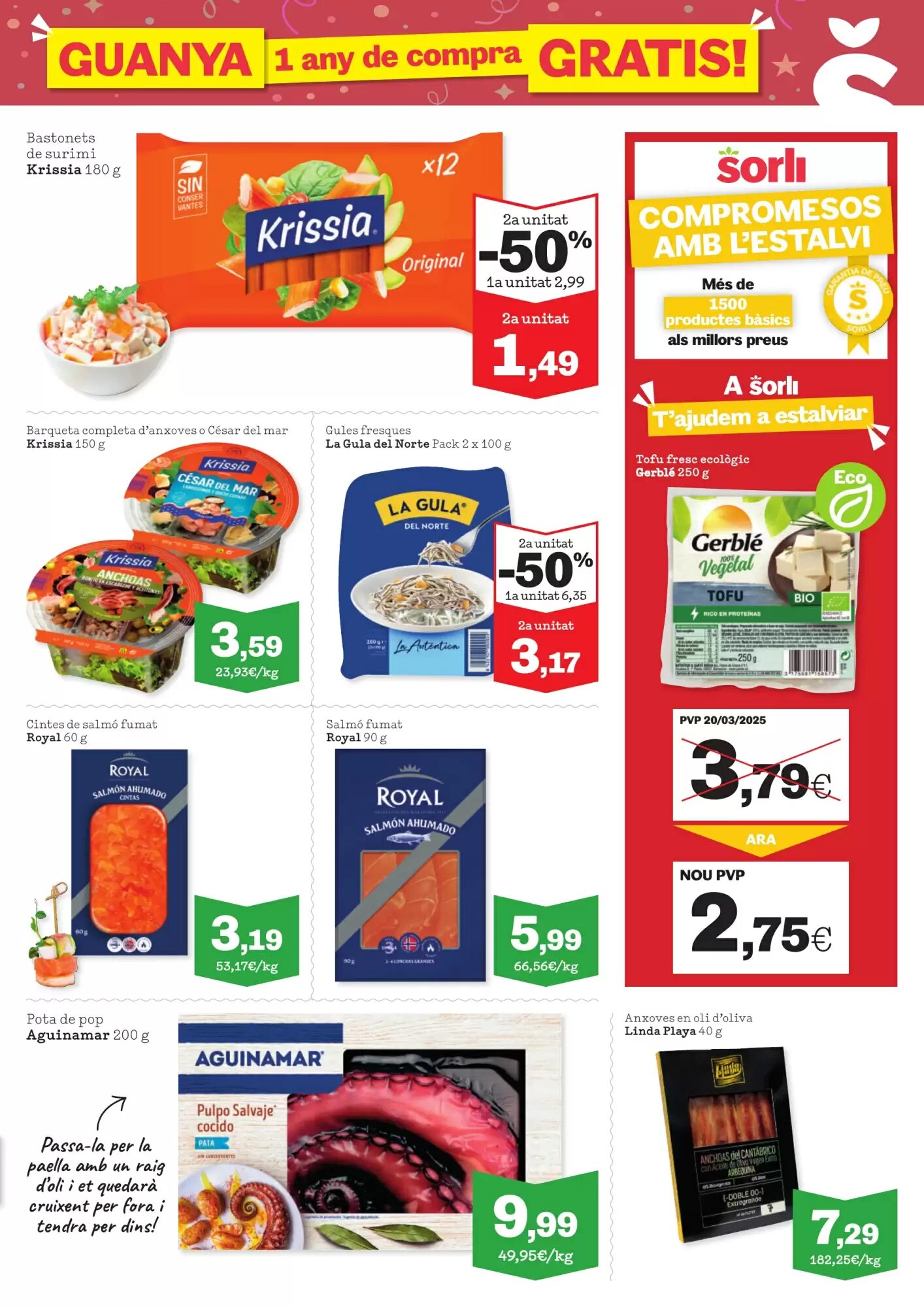 Folleto promocional de Sorli válido desde el 20/05/2026 - Página 37.