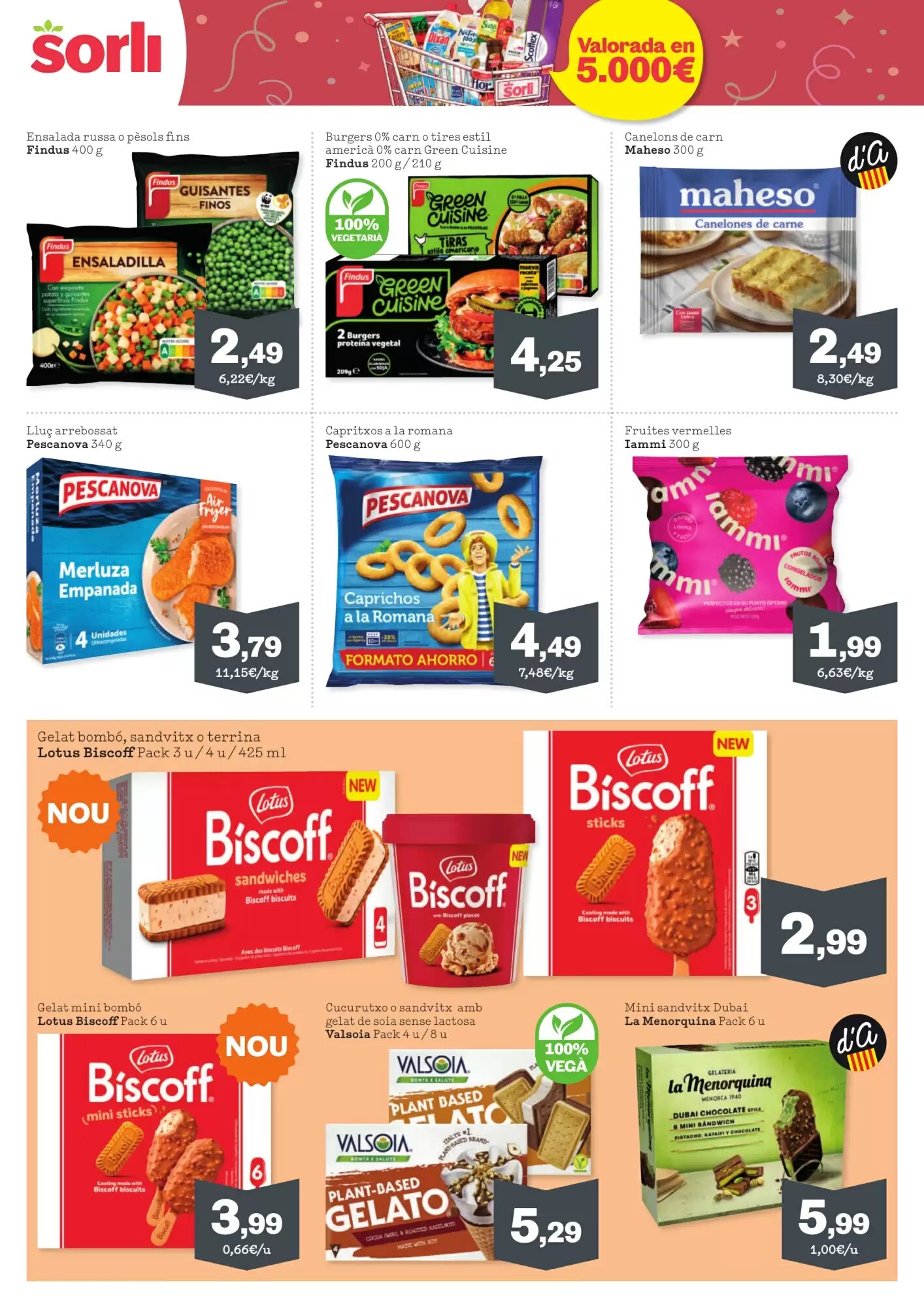 Folleto promocional de Sorli válido desde el 20/05/2026 - Página 40.