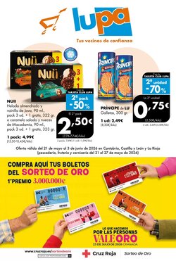 Folleto promocional de Lupa válido desde el 21/05/2026