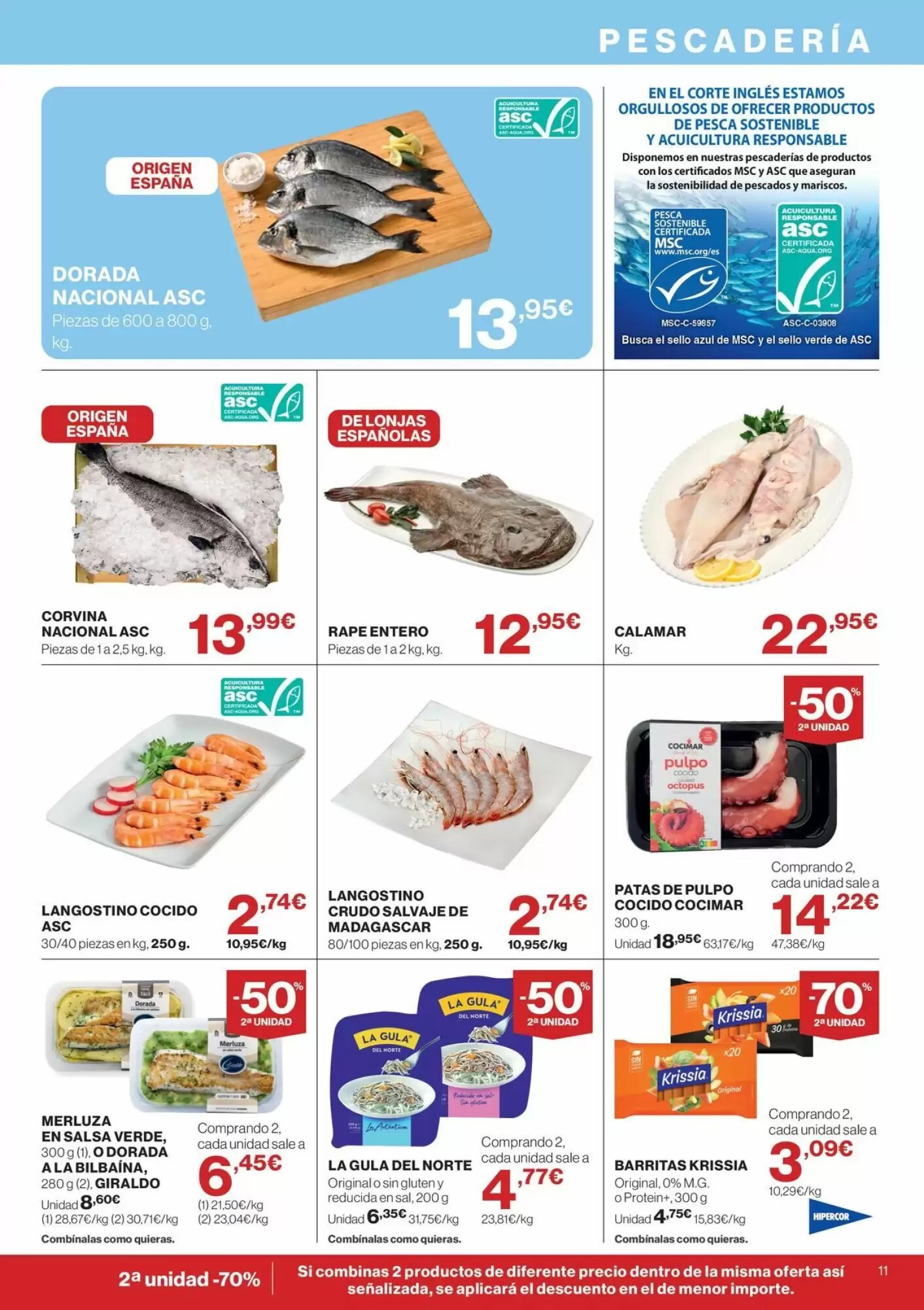 Folleto promocional de Hipercor válido desde el 21/05/2026 - Página 11.