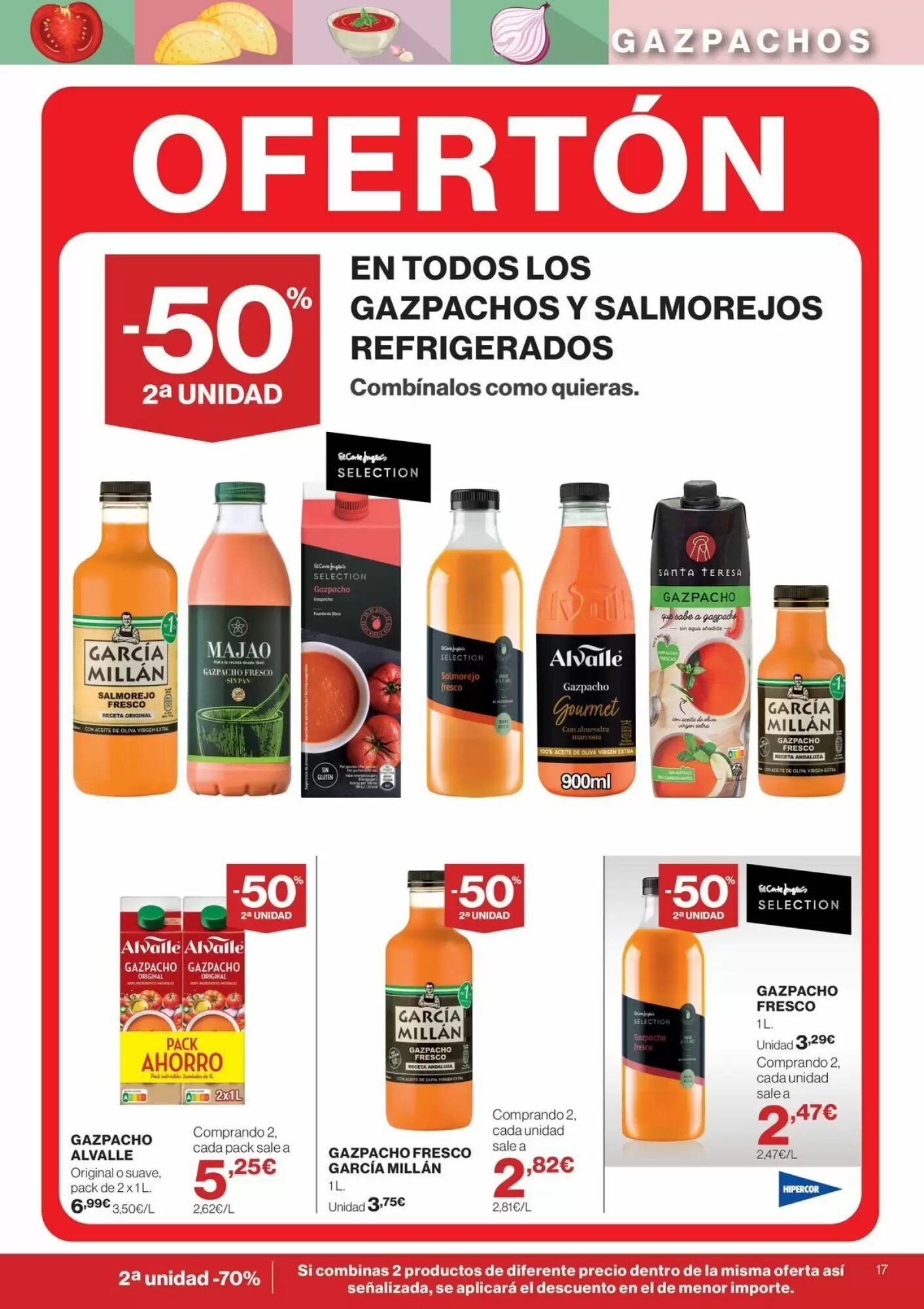Folleto promocional de Hipercor válido desde el 21/05/2026 - Página 17.
