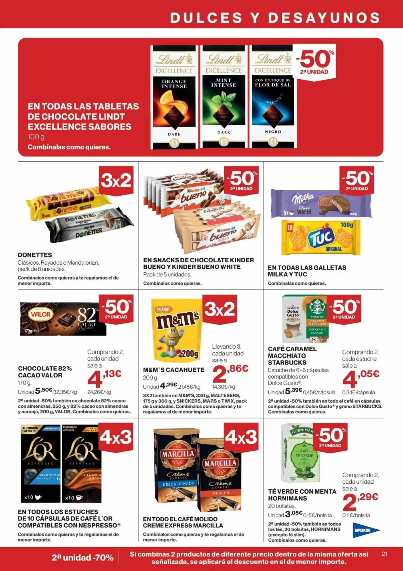 Folleto promocional de Hipercor válido desde el 21/05/2026 - Página 21.