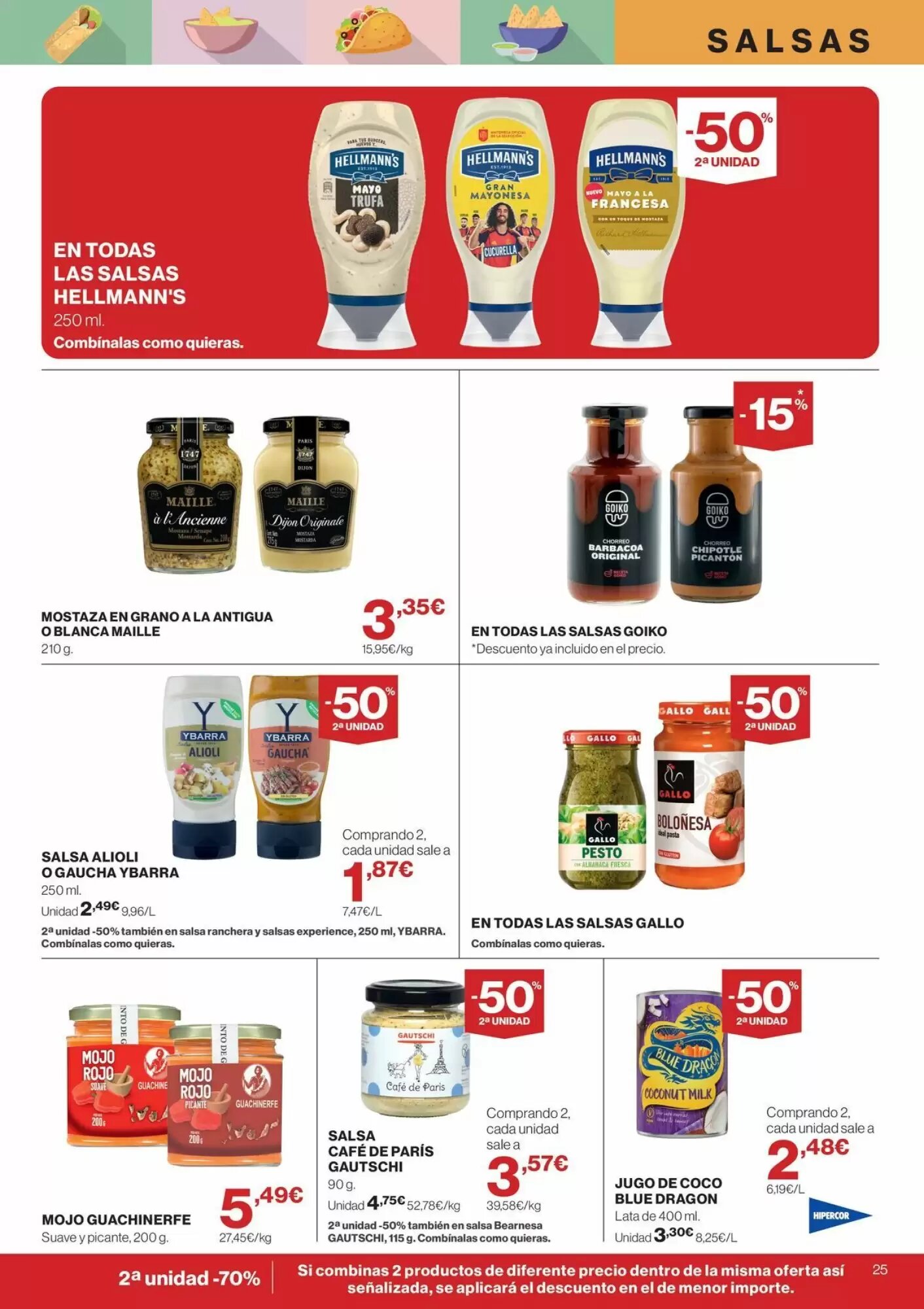 Folleto promocional de Hipercor válido desde el 21/05/2026 - Página 25.