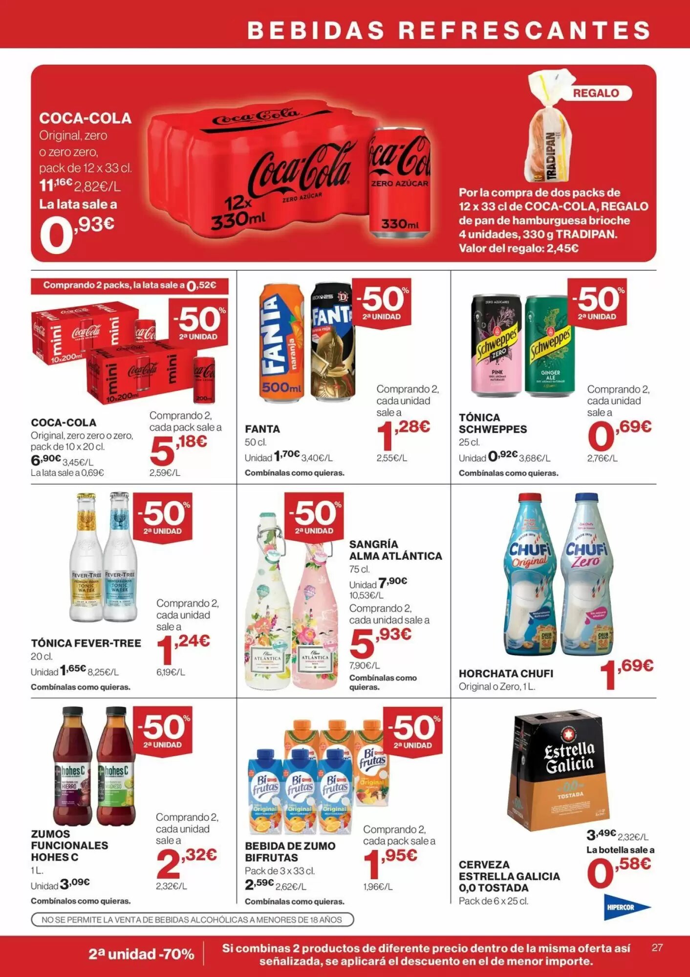 Folleto promocional de Hipercor válido desde el 21/05/2026 - Página 27.