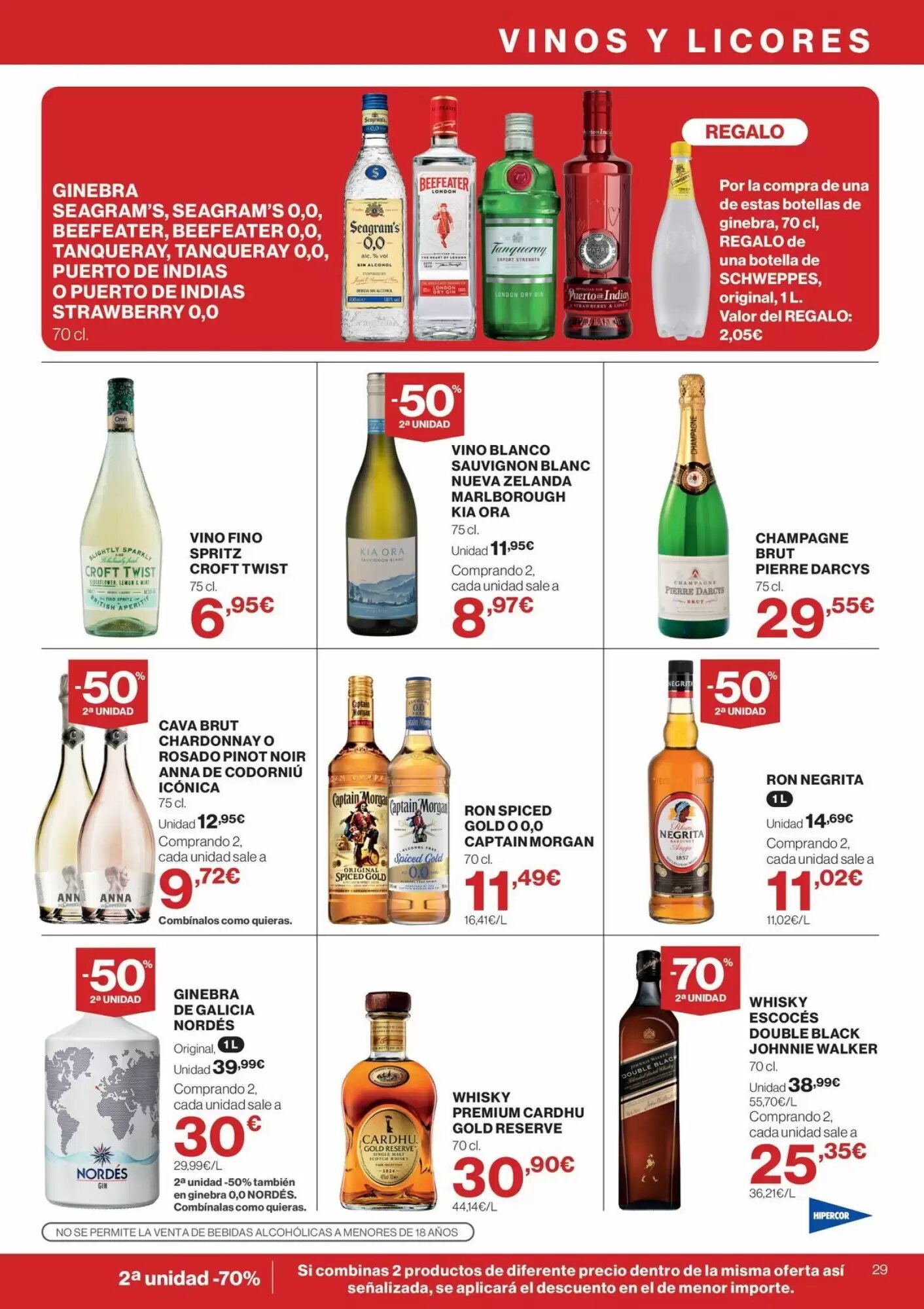 Folleto promocional de Hipercor válido desde el 21/05/2026 - Página 29.