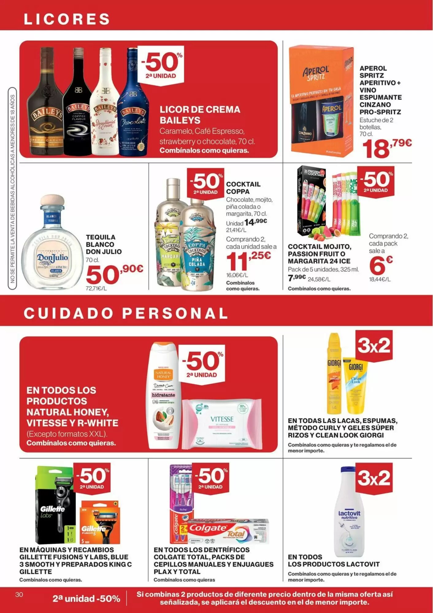 Folleto promocional de Hipercor válido desde el 21/05/2026 - Página 30.