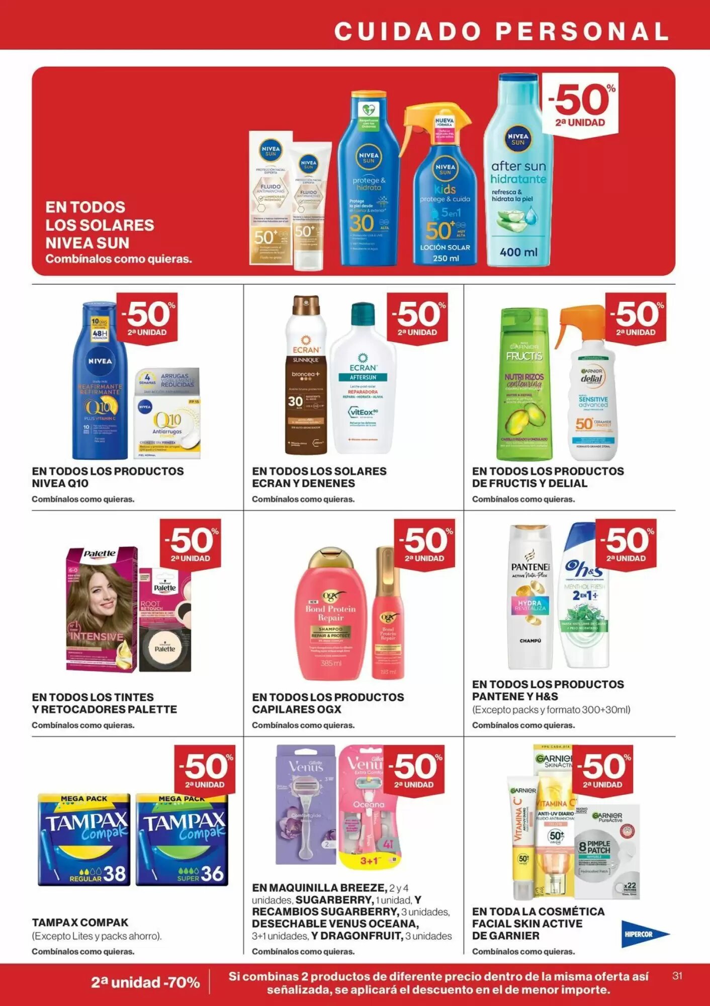 Folleto promocional de Hipercor válido desde el 21/05/2026 - Página 31.