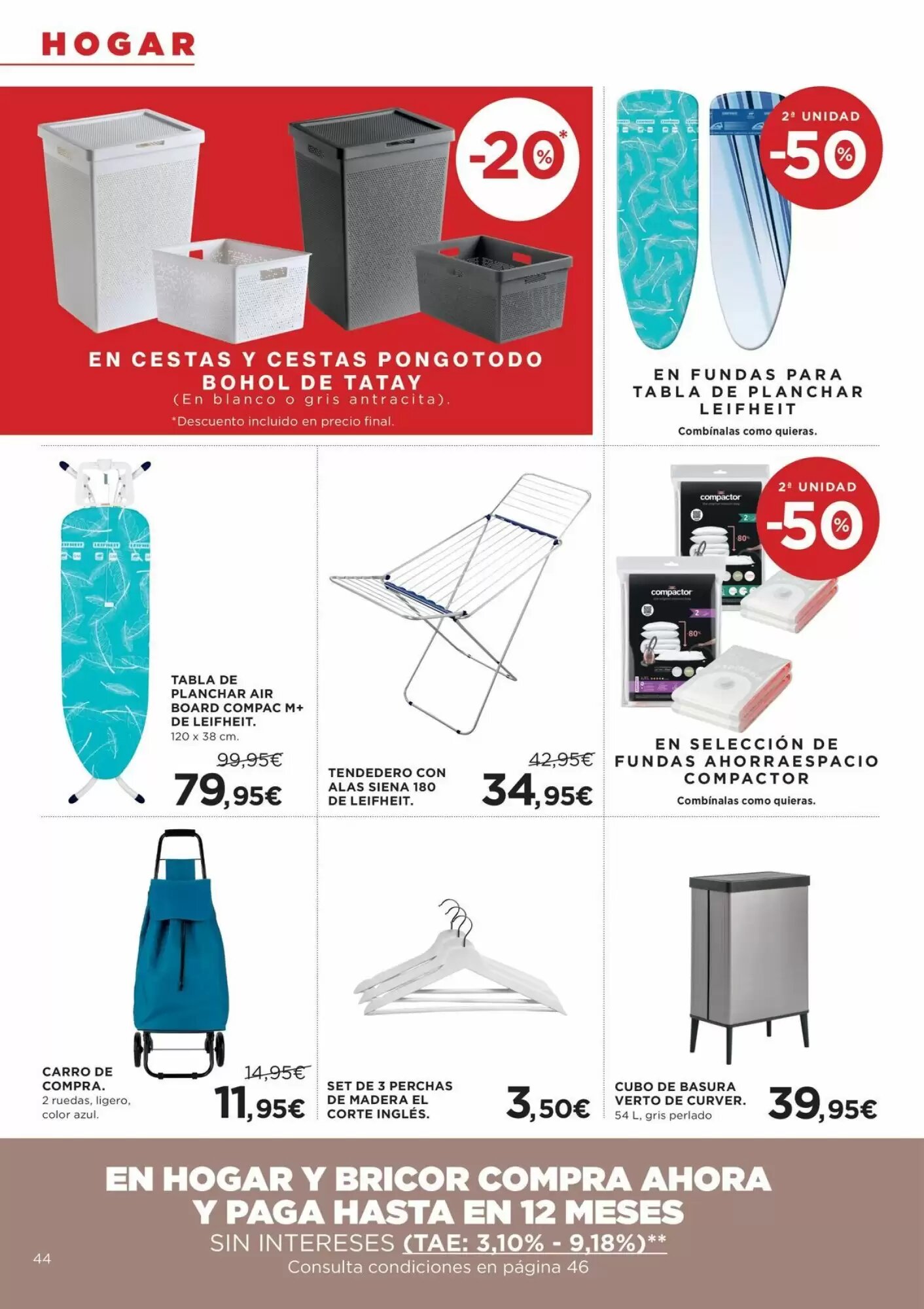 Folleto promocional de Hipercor válido desde el 21/05/2026 - Página 44.