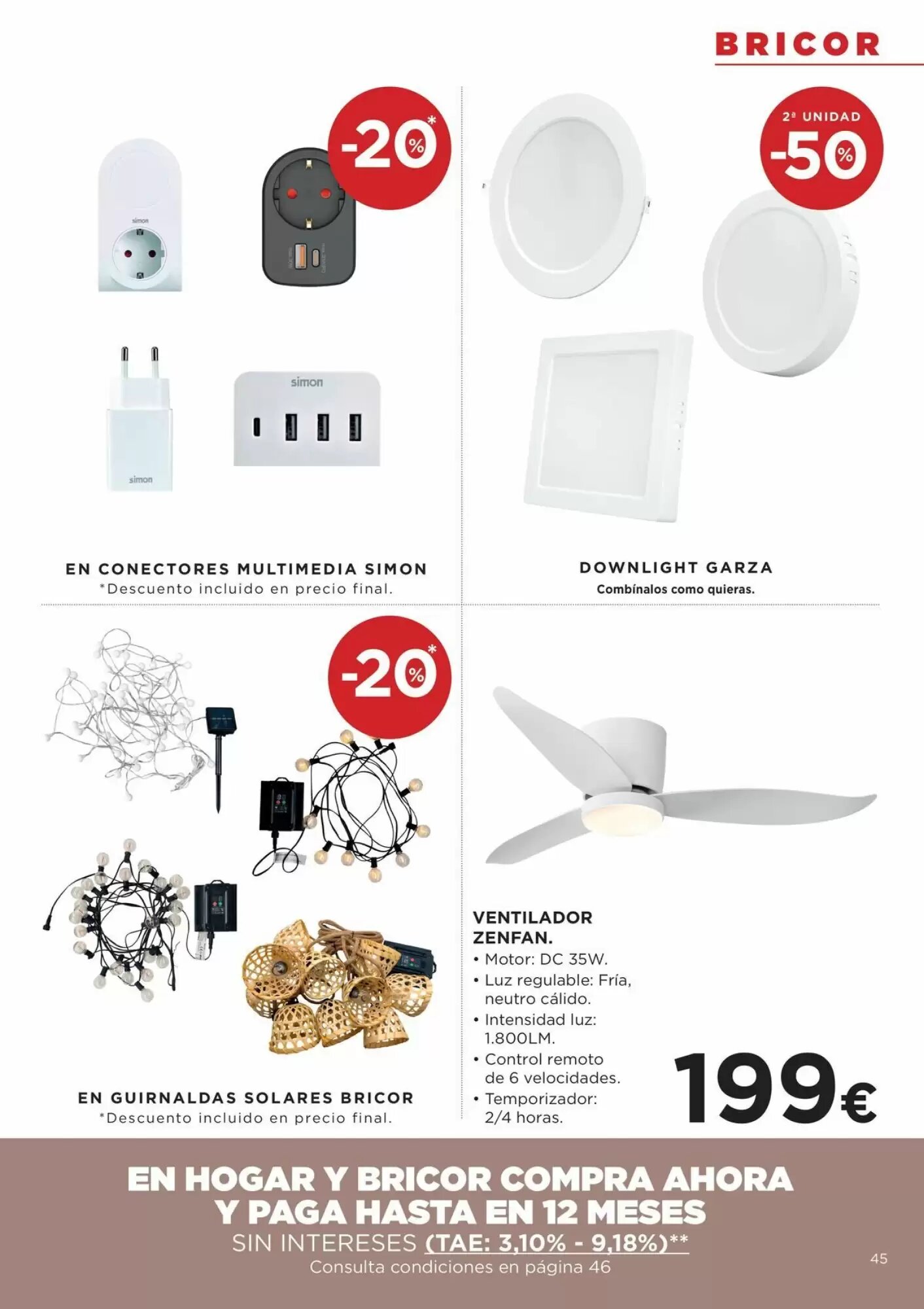 Folleto promocional de Hipercor válido desde el 21/05/2026 - Página 45.