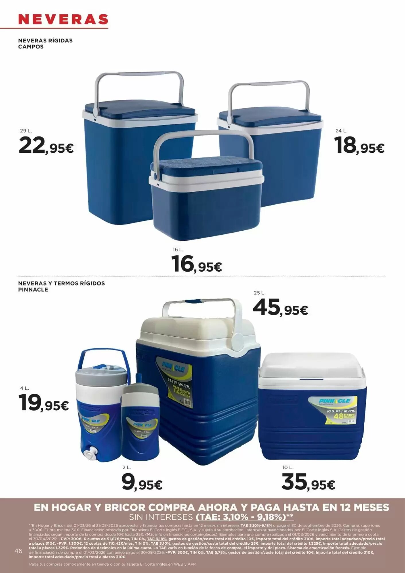 Folleto promocional de Hipercor válido desde el 21/05/2026 - Página 46.
