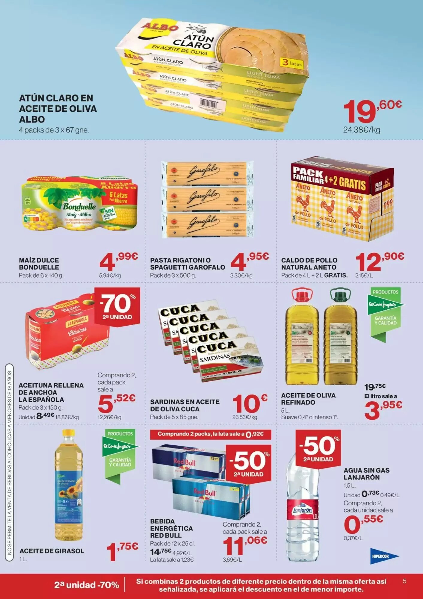 Folleto promocional de Hipercor válido desde el 21/05/2026 - Página 5.