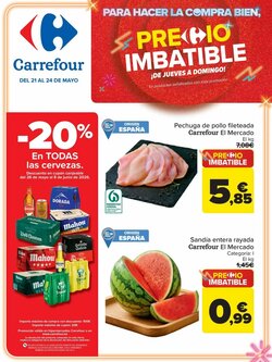 Folleto promocional de Carrefour válido desde el 21/05/2026