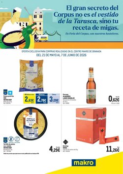 Folleto promocional de Makro válido desde el 21/05/2026