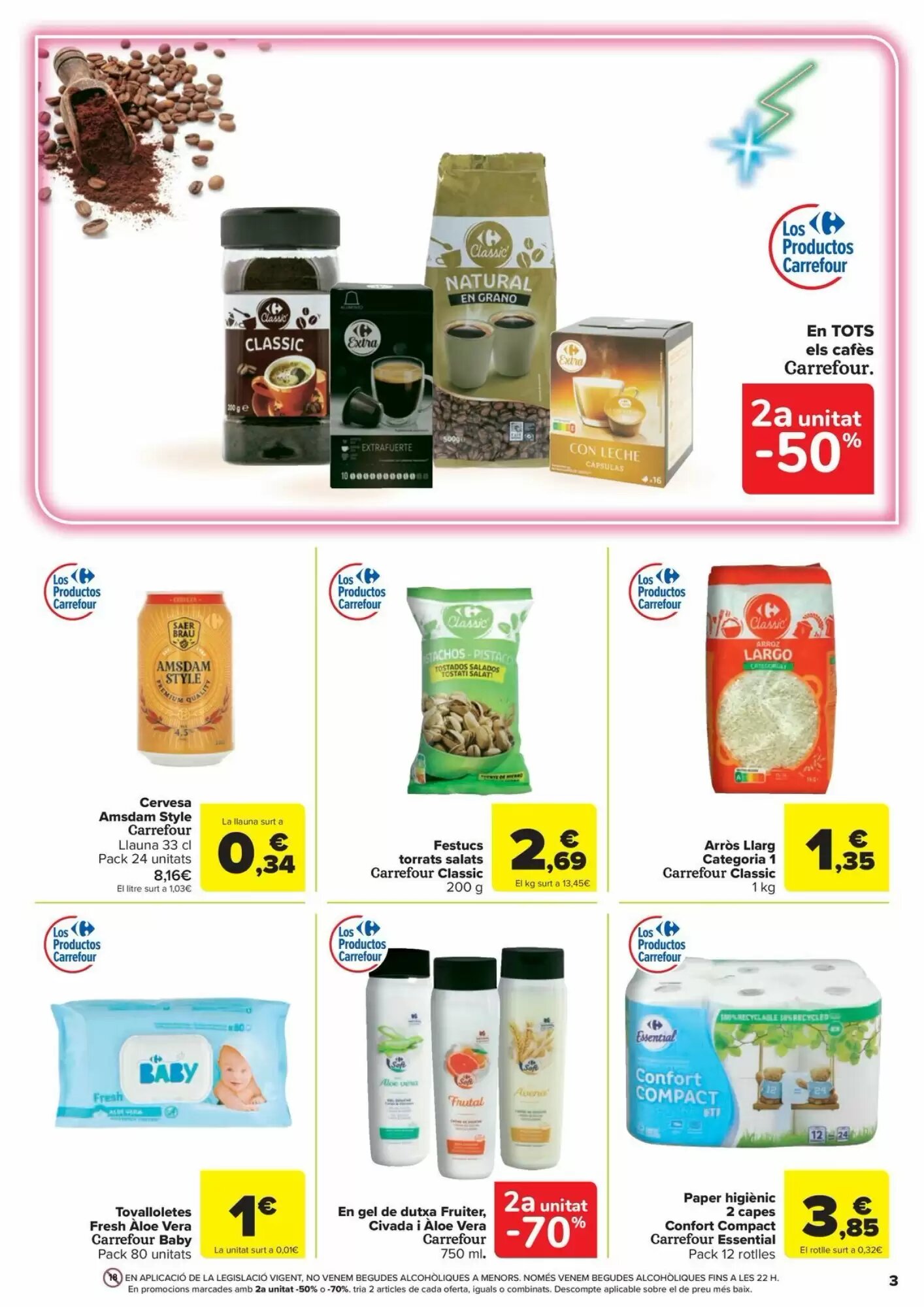 Folleto promocional de Carrefour válido desde el 22/05/2026 - Página 3.