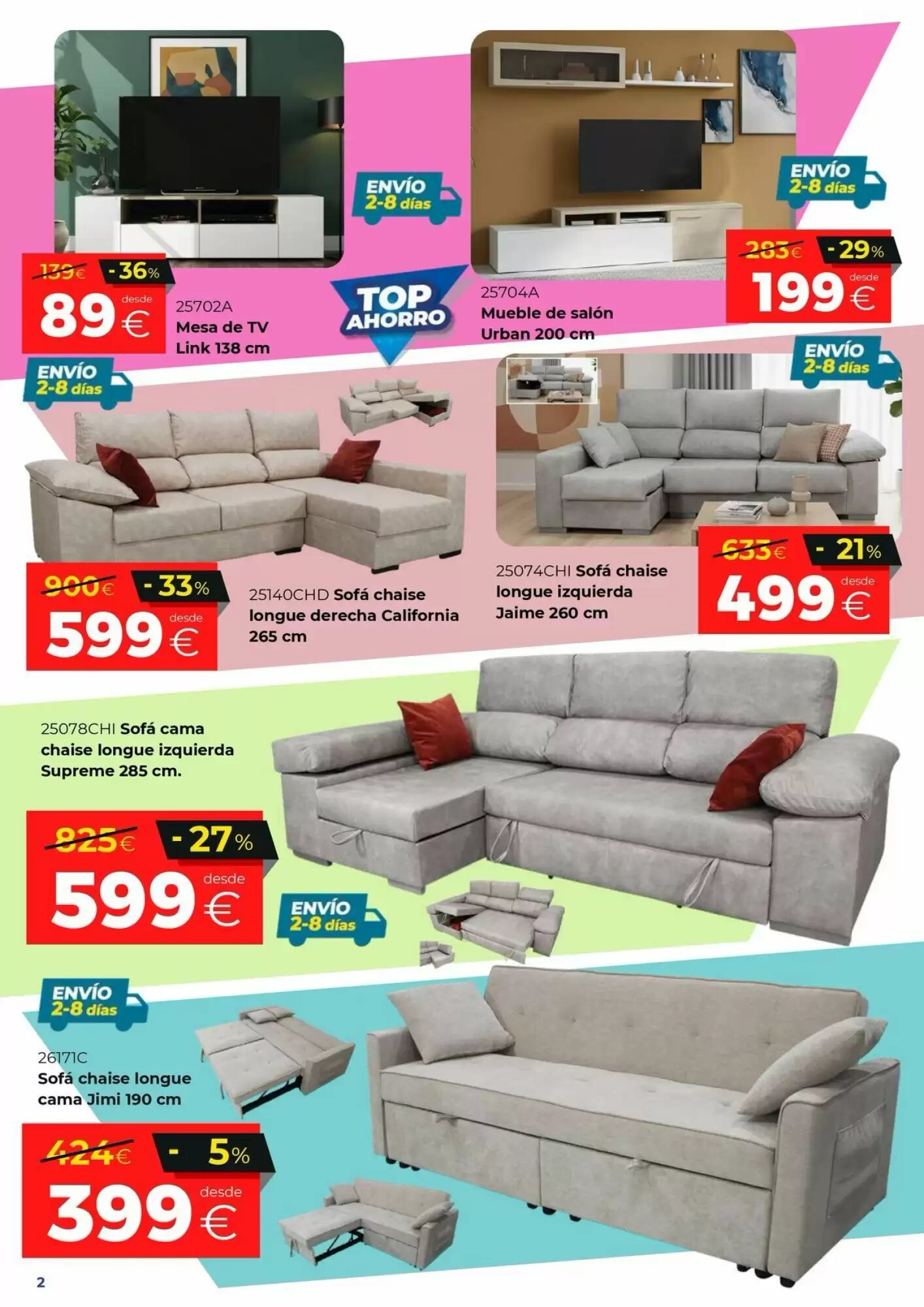 Folleto promocional de Ahorro Total válido desde el 22/05/2026 - Página 2.