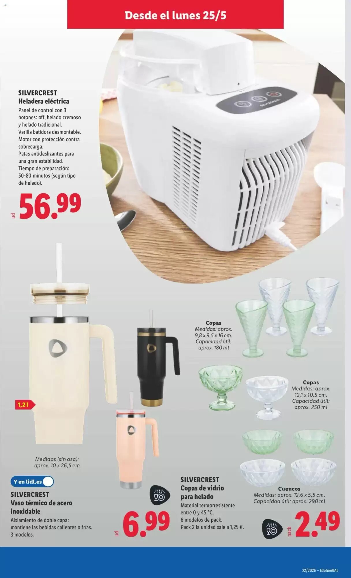 Folleto promocional de Lidl válido desde el 25/05/2026 - Página 11.