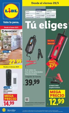 Folleto promocional de Lidl válido desde el 25/05/2026