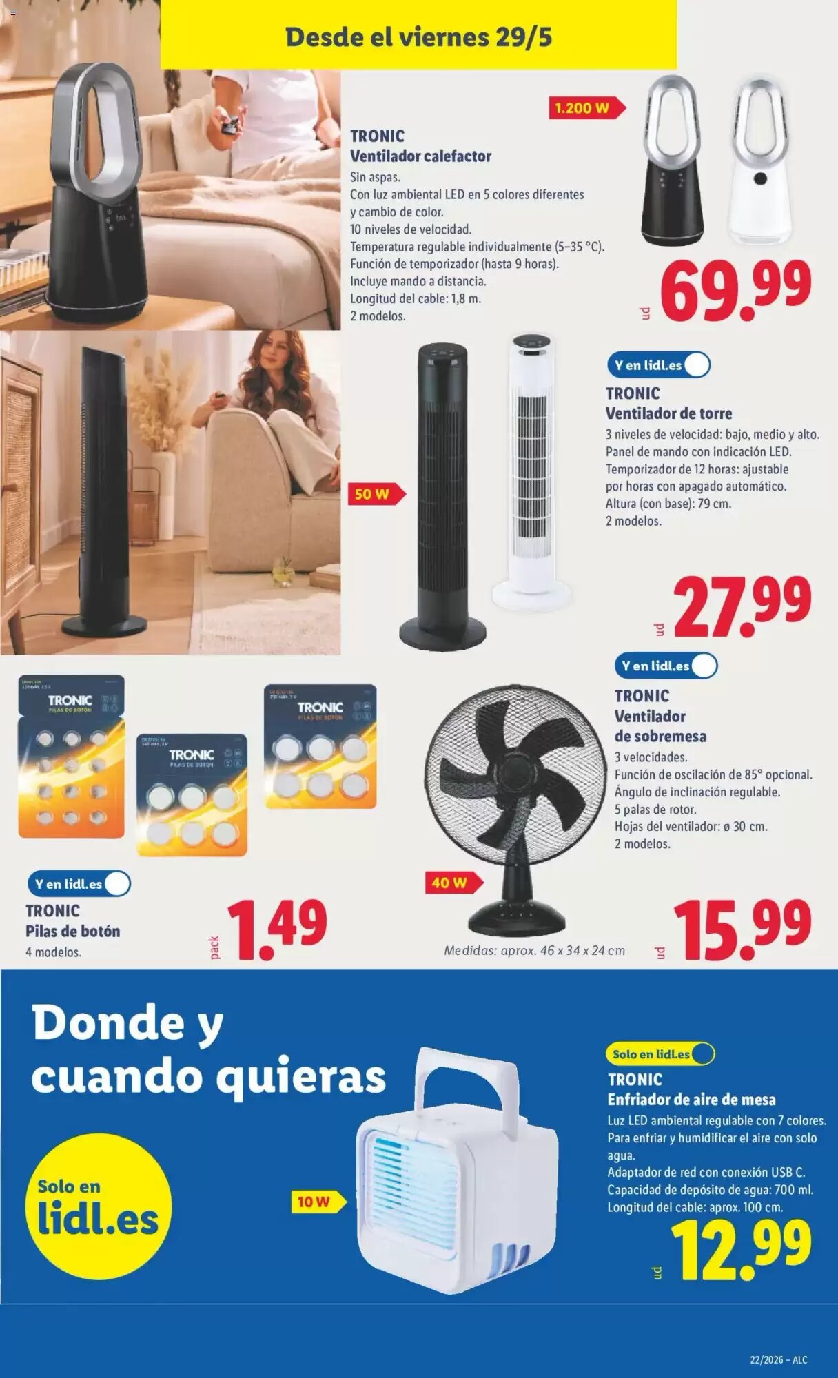 Folleto promocional de Lidl válido desde el 25/05/2026 - Página 21.