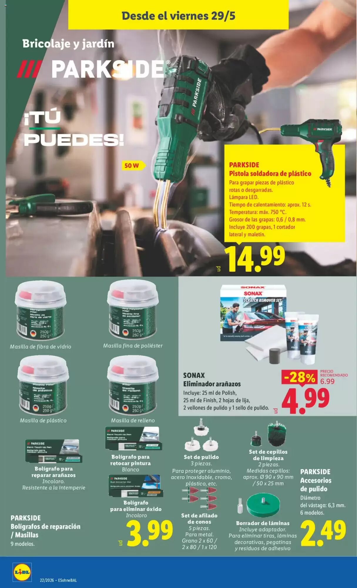 Folleto promocional de Lidl válido desde el 25/05/2026 - Página 24.