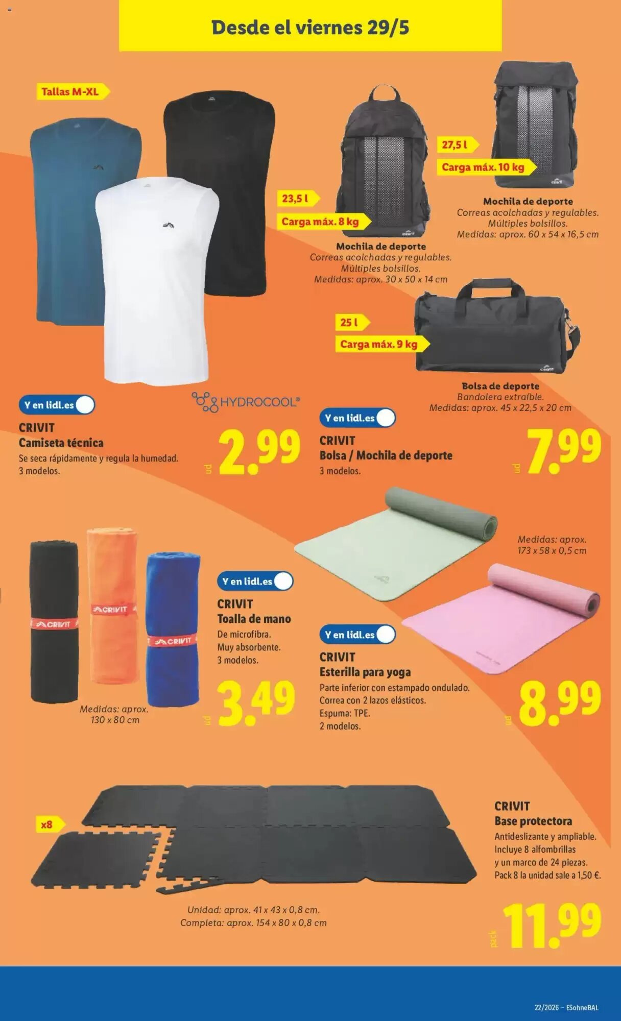 Folleto promocional de Lidl válido desde el 25/05/2026 - Página 29.