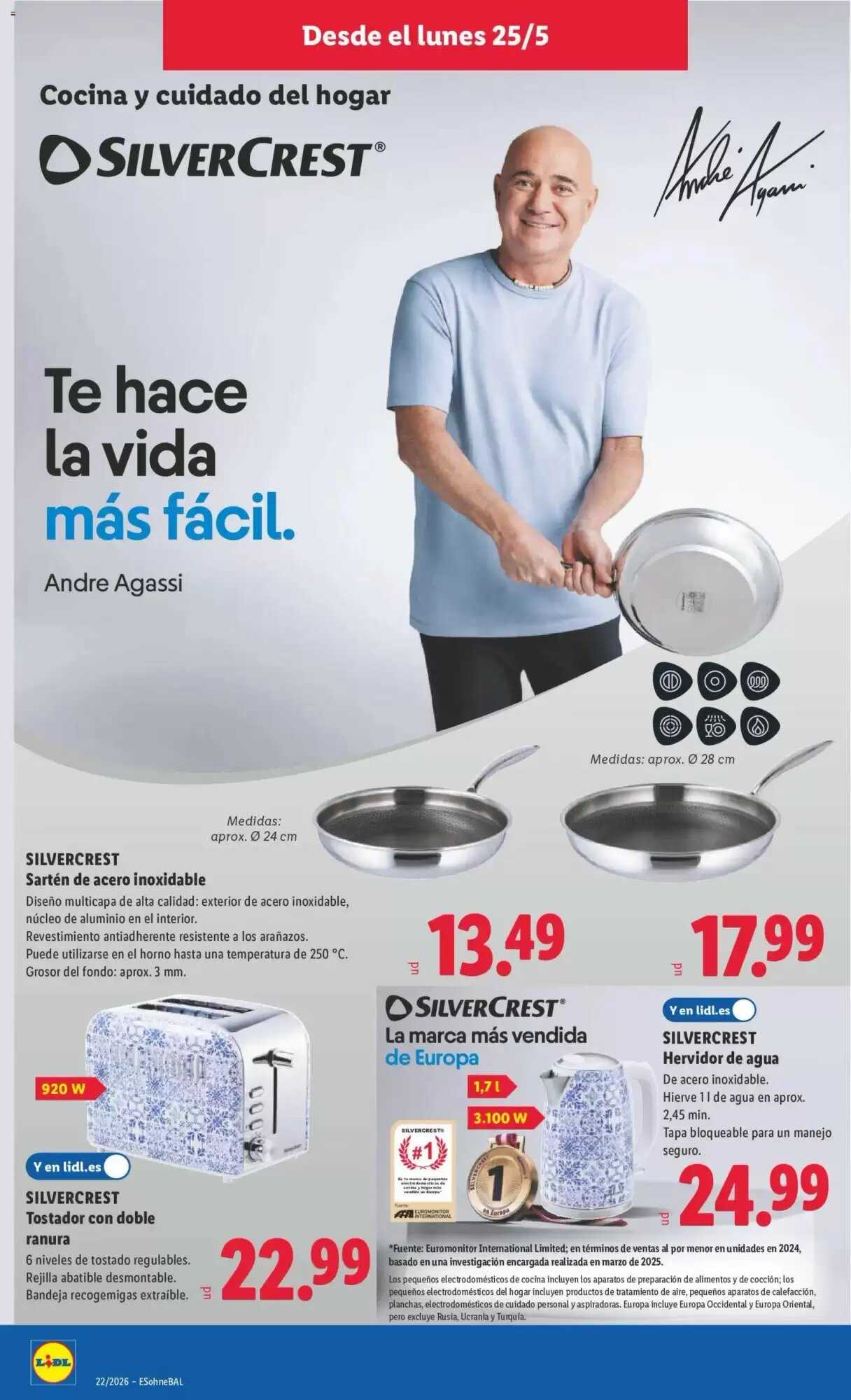 Folleto promocional de Lidl válido desde el 25/05/2026 - Página 6.