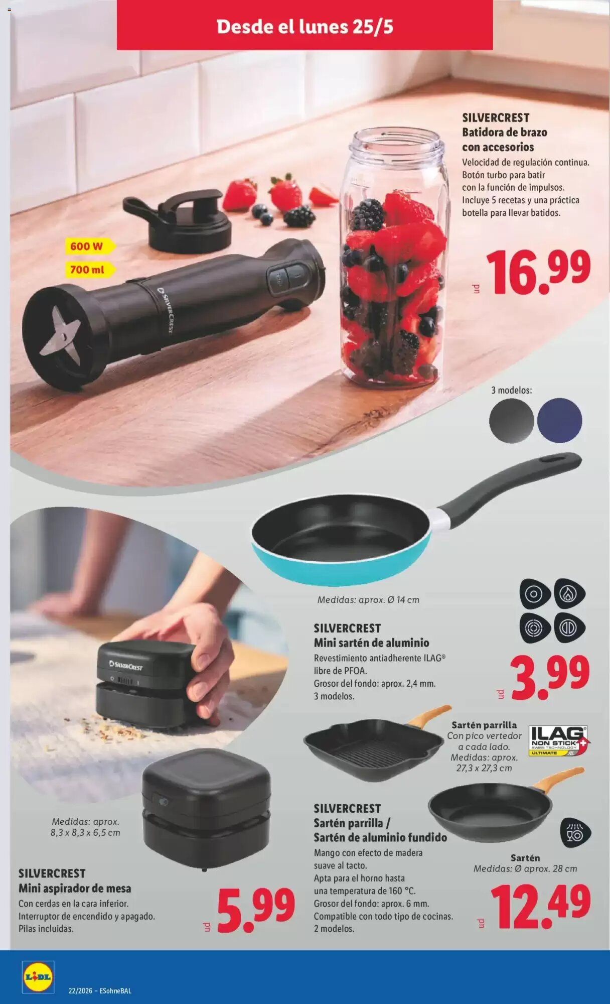 Folleto promocional de Lidl válido desde el 25/05/2026 - Página 8.