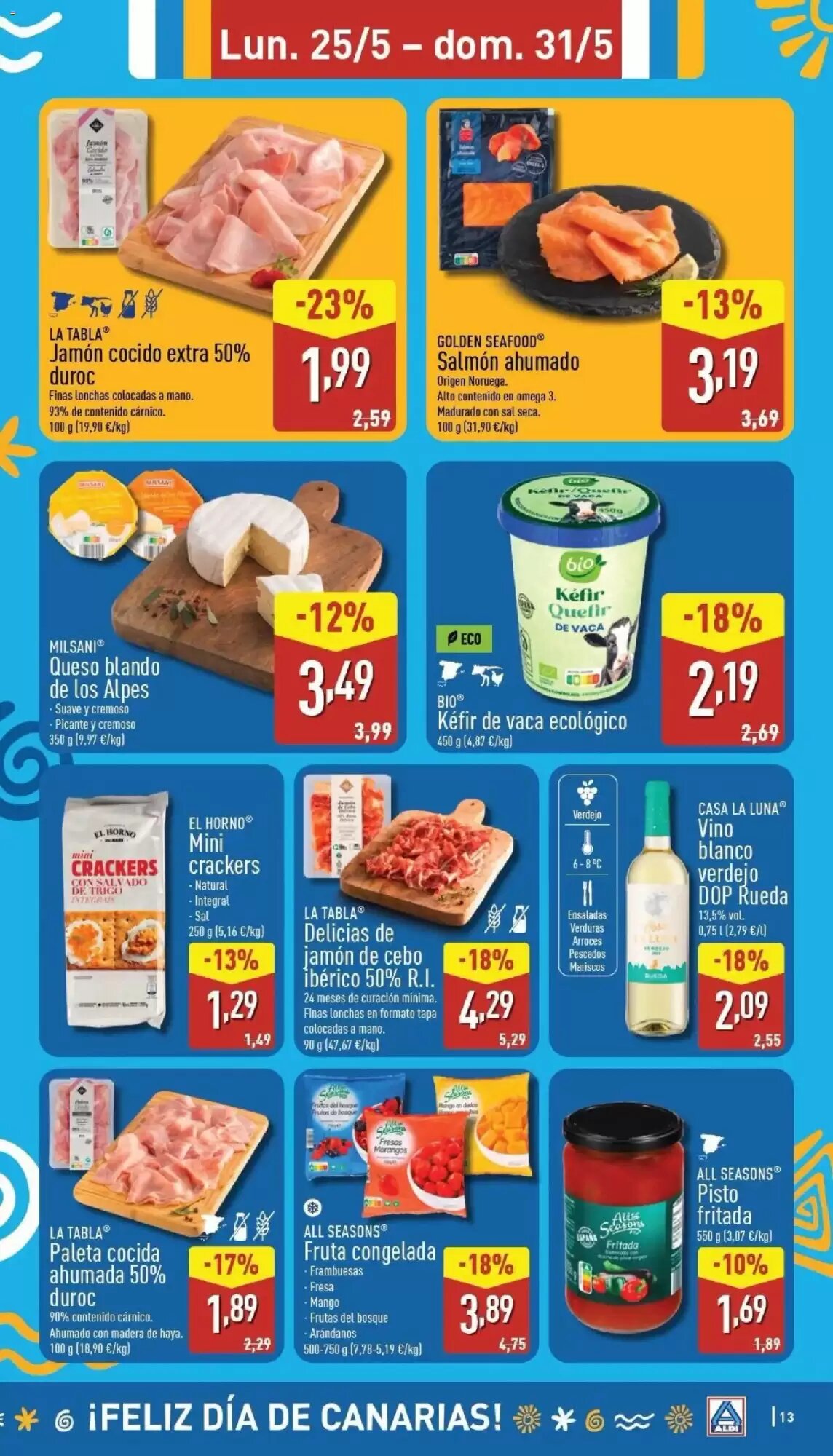 Folleto promocional de ALDI válido desde el 25/05/2026 - Página 13.