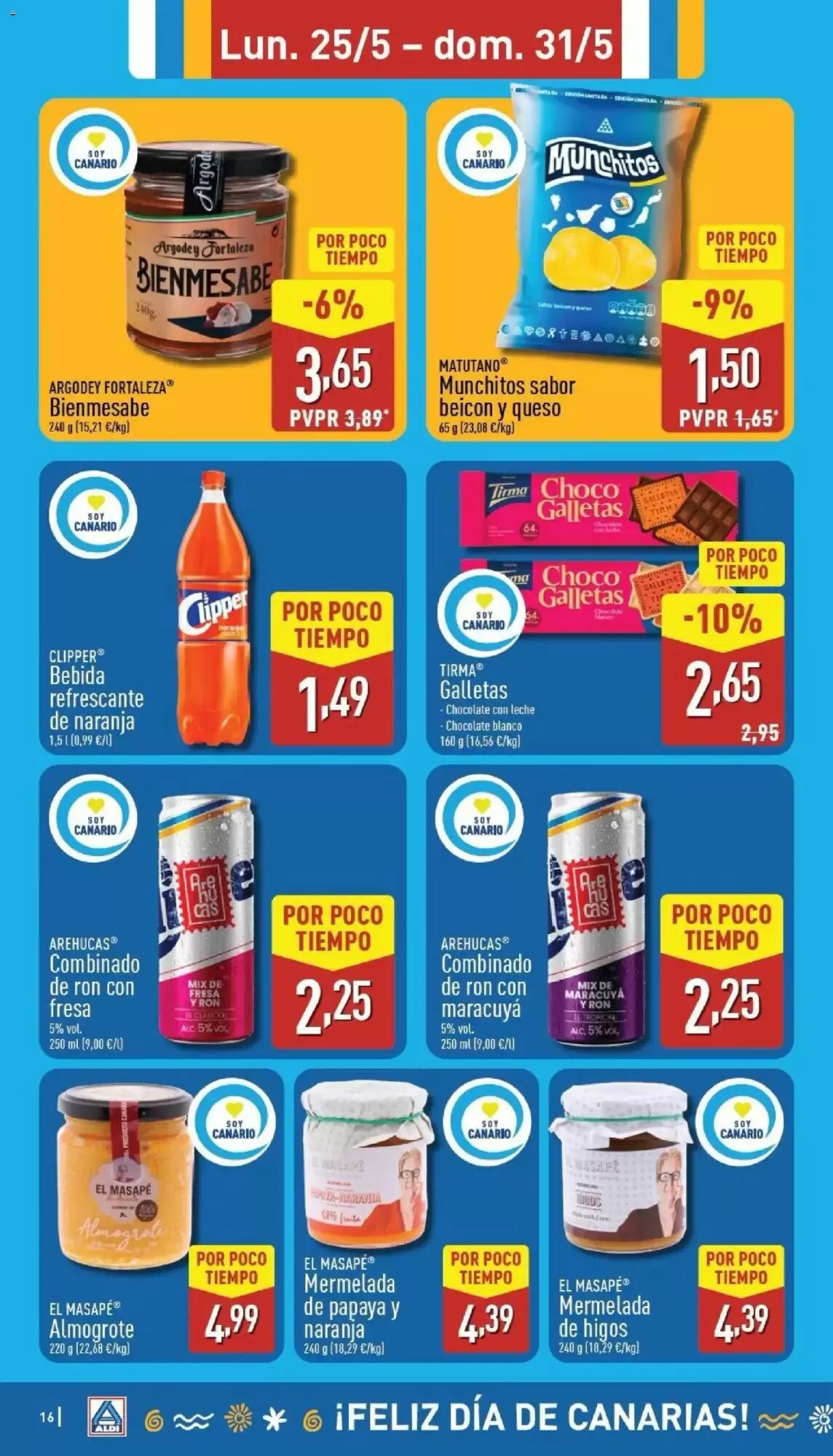 Folleto promocional de ALDI válido desde el 25/05/2026 - Página 16.