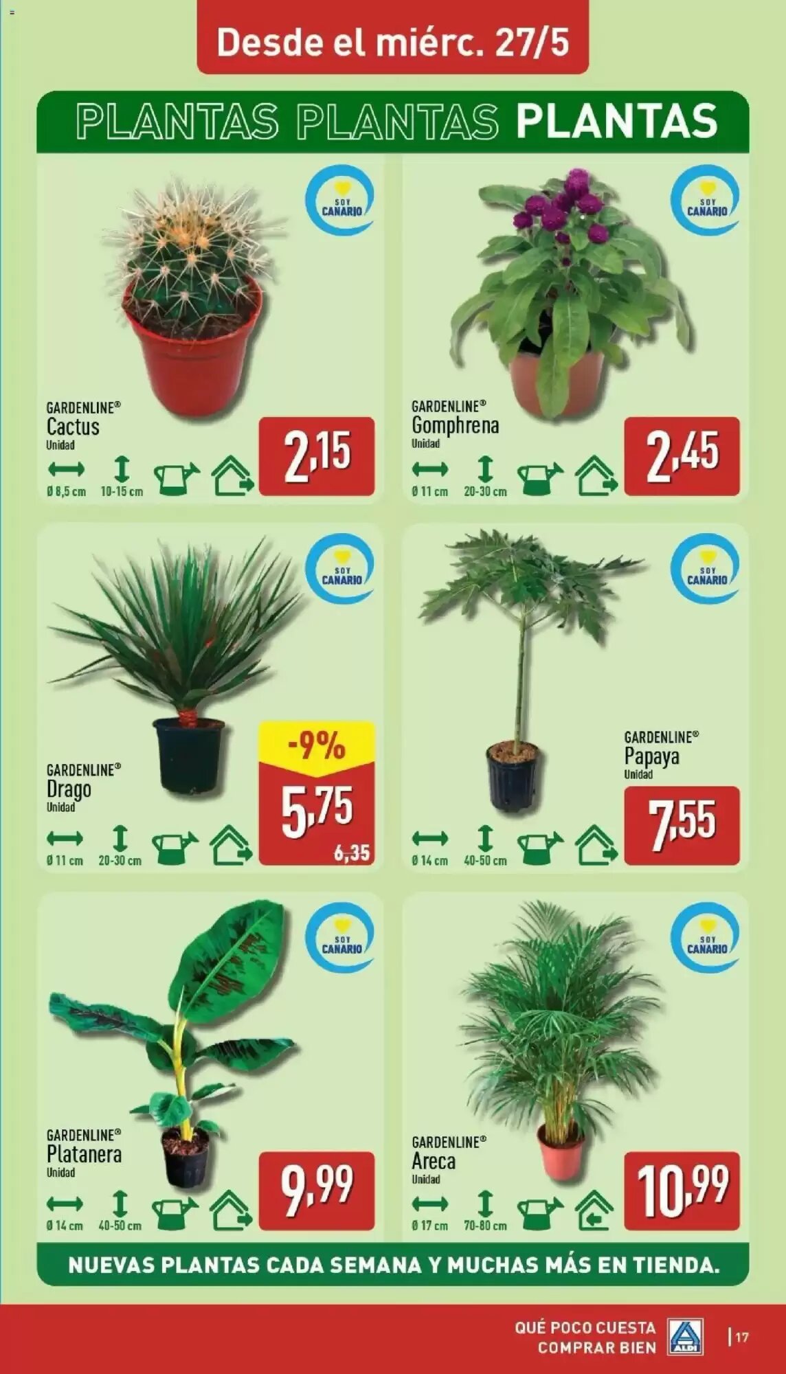Folleto promocional de ALDI válido desde el 25/05/2026 - Página 17.
