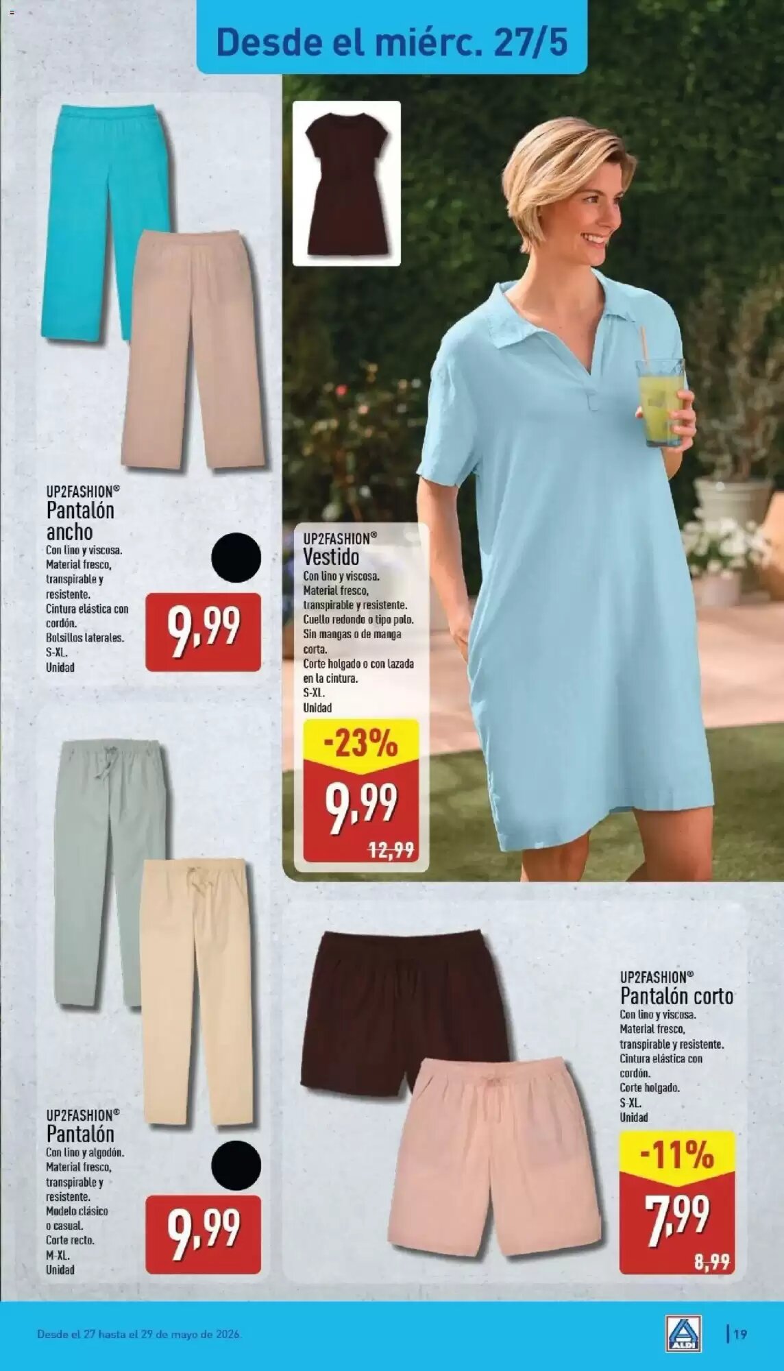 Folleto promocional de ALDI válido desde el 25/05/2026 - Página 19.