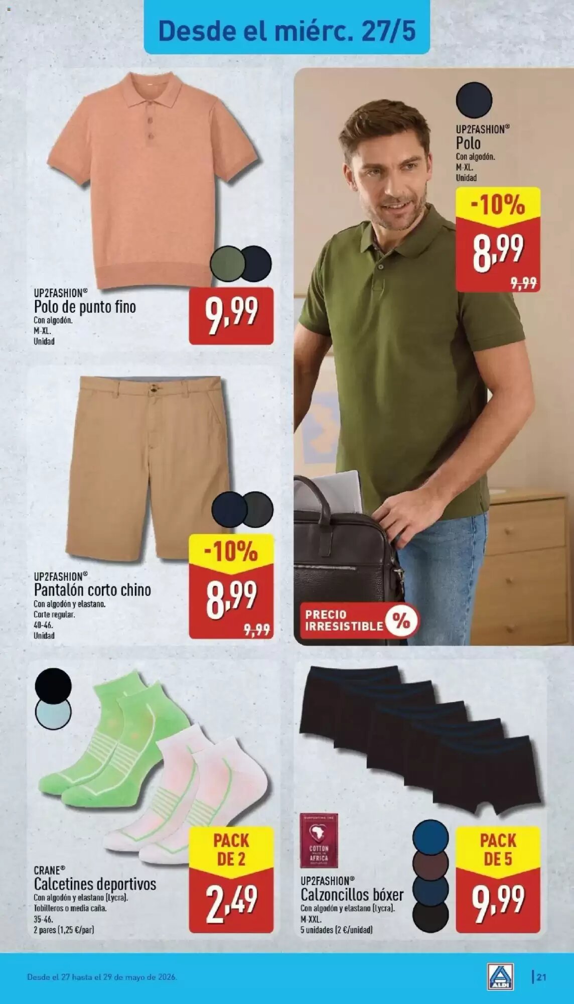 Folleto promocional de ALDI válido desde el 25/05/2026 - Página 21.