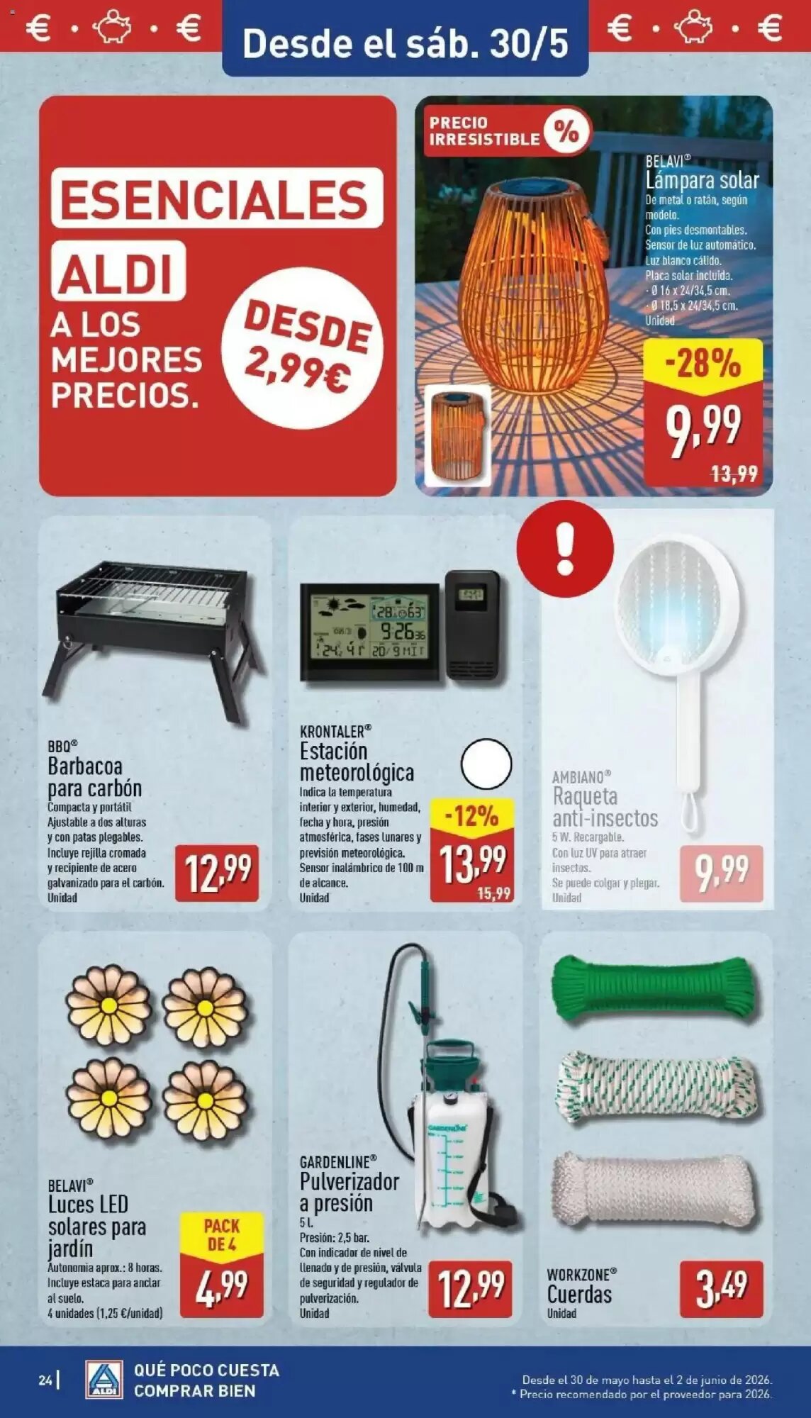 Folleto promocional de ALDI válido desde el 25/05/2026 - Página 24.