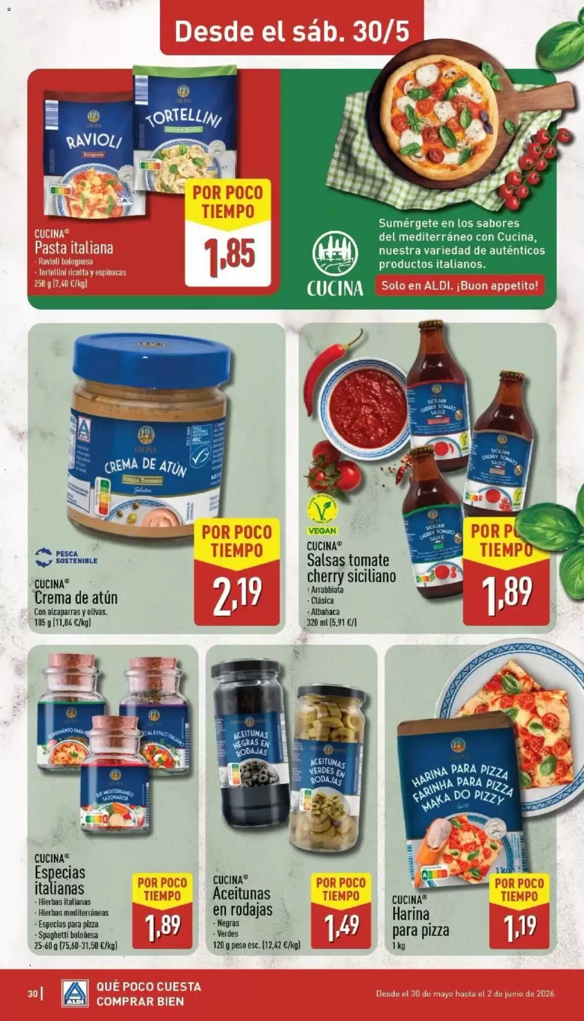 Folleto promocional de ALDI válido desde el 25/05/2026 - Página 30.