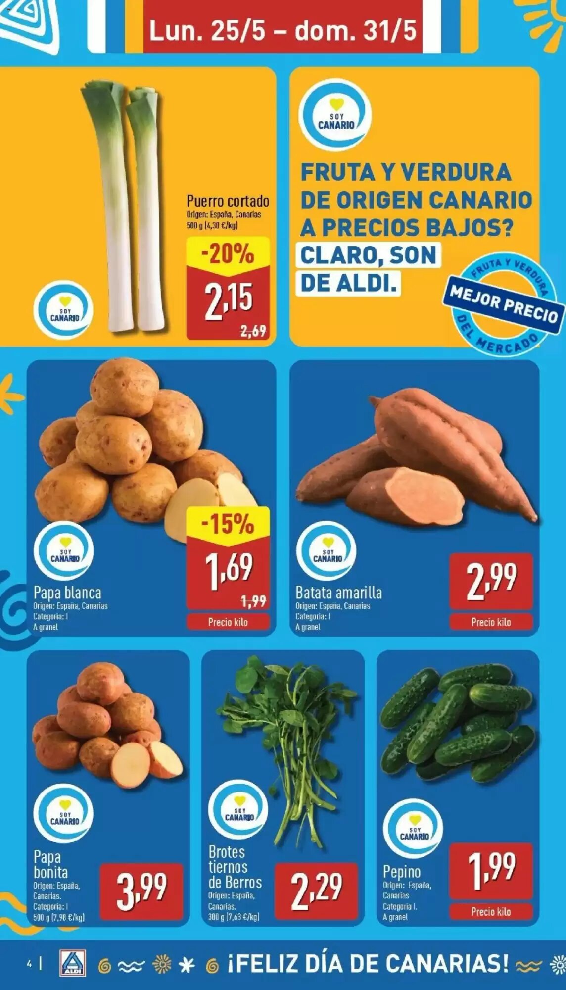 Folleto promocional de ALDI válido desde el 25/05/2026 - Página 4.
