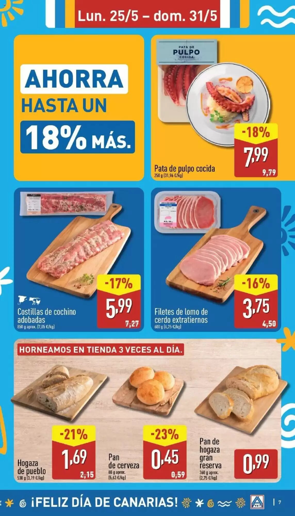 Folleto promocional de ALDI válido desde el 25/05/2026 - Página 7.