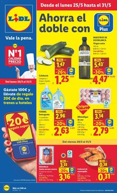 Folleto promocional de Lidl válido desde el 25/05/2026