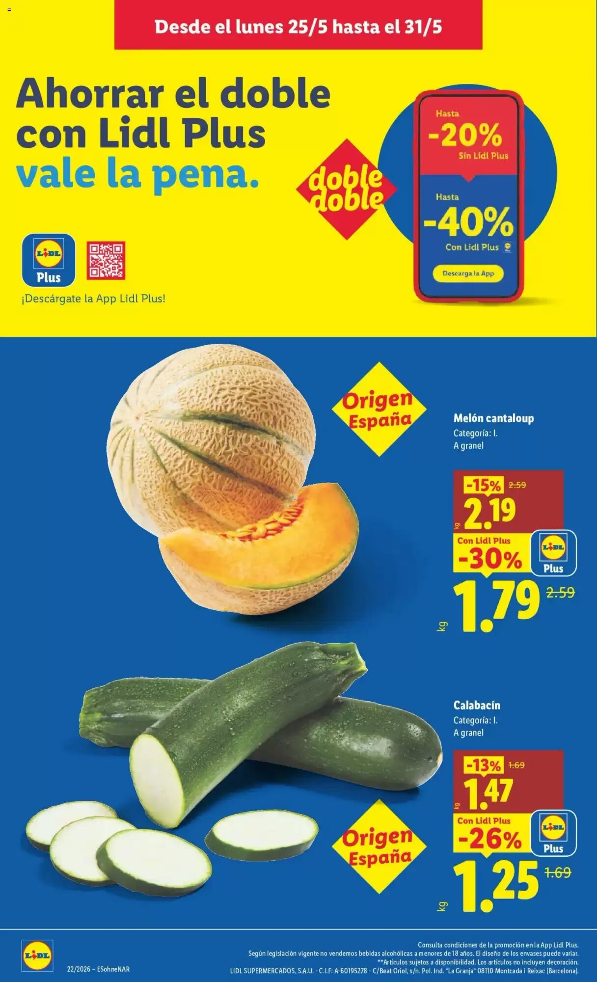 Folleto promocional de Lidl válido desde el 25/05/2026 - Página 2.