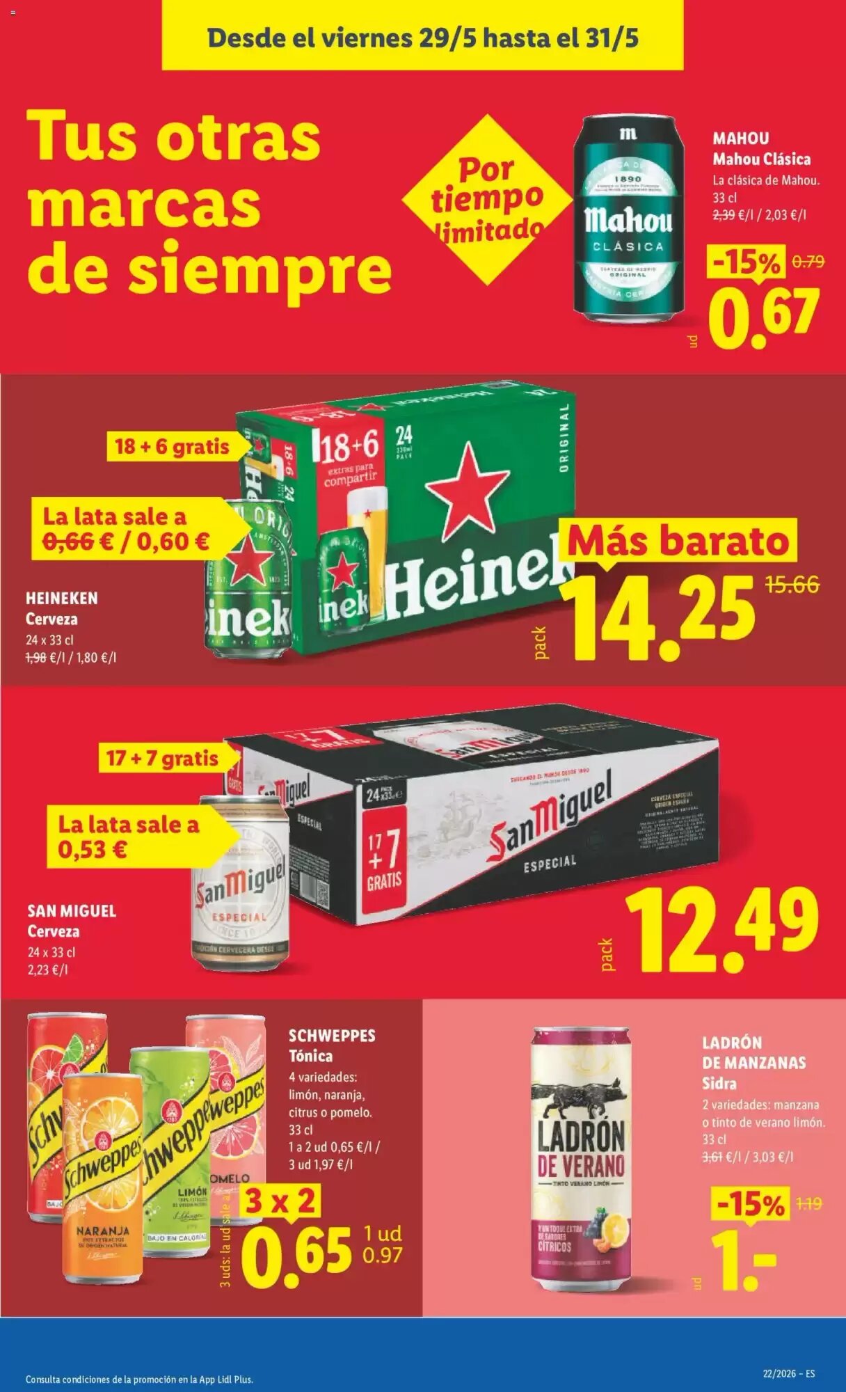 Folleto promocional de Lidl válido desde el 25/05/2026 - Página 23.
