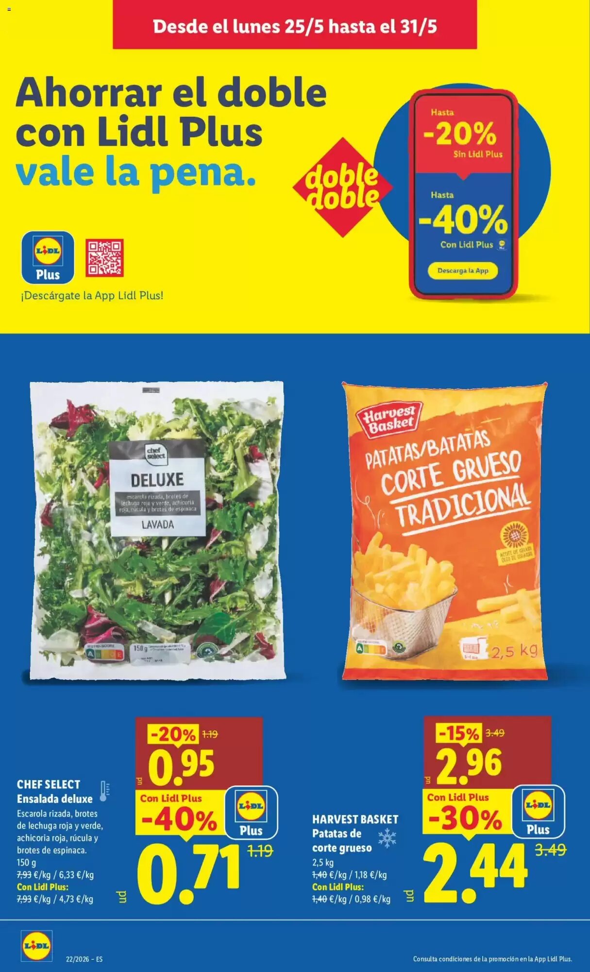 Folleto promocional de Lidl válido desde el 25/05/2026 - Página 4.