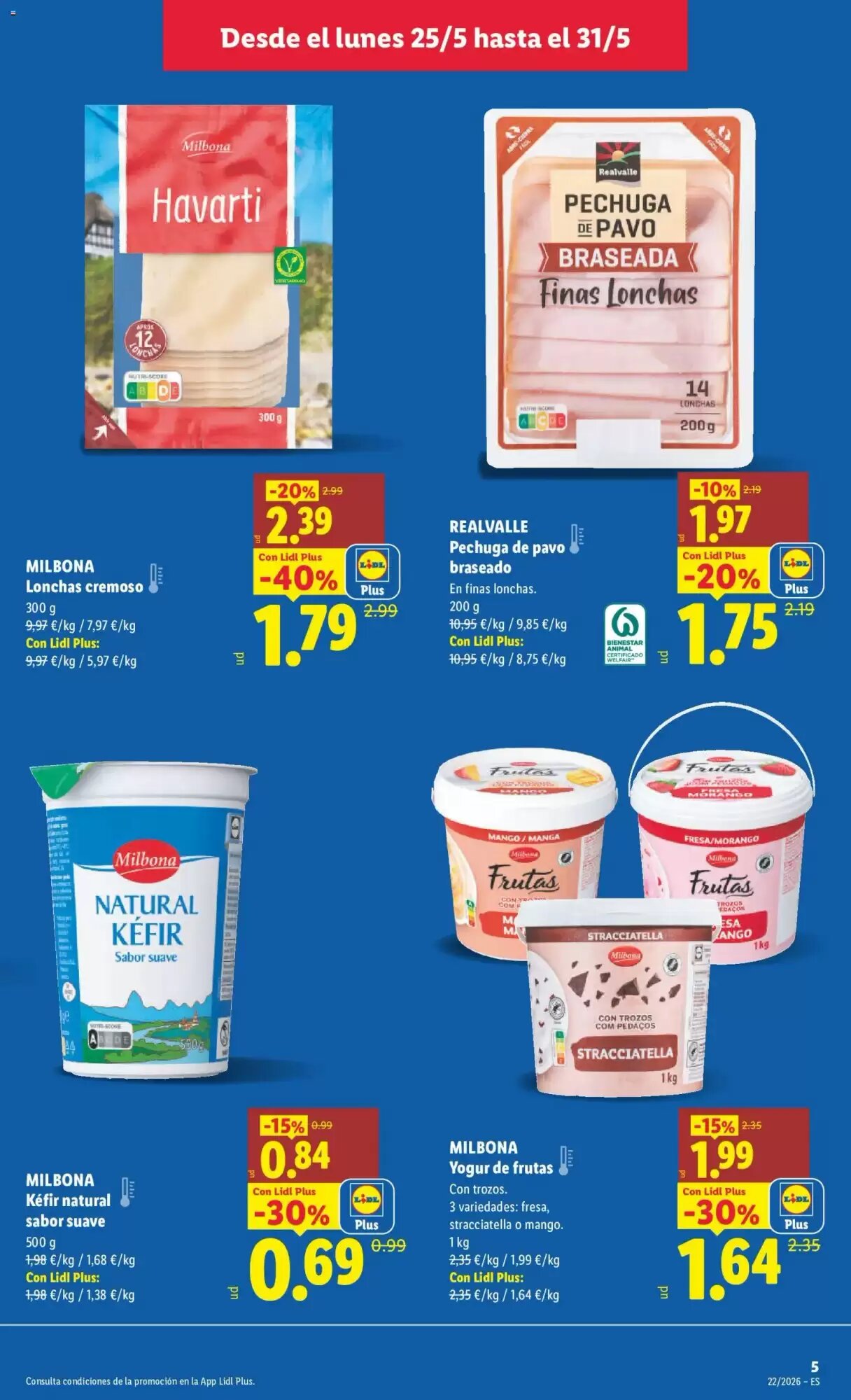 Folleto promocional de Lidl válido desde el 25/05/2026 - Página 5.