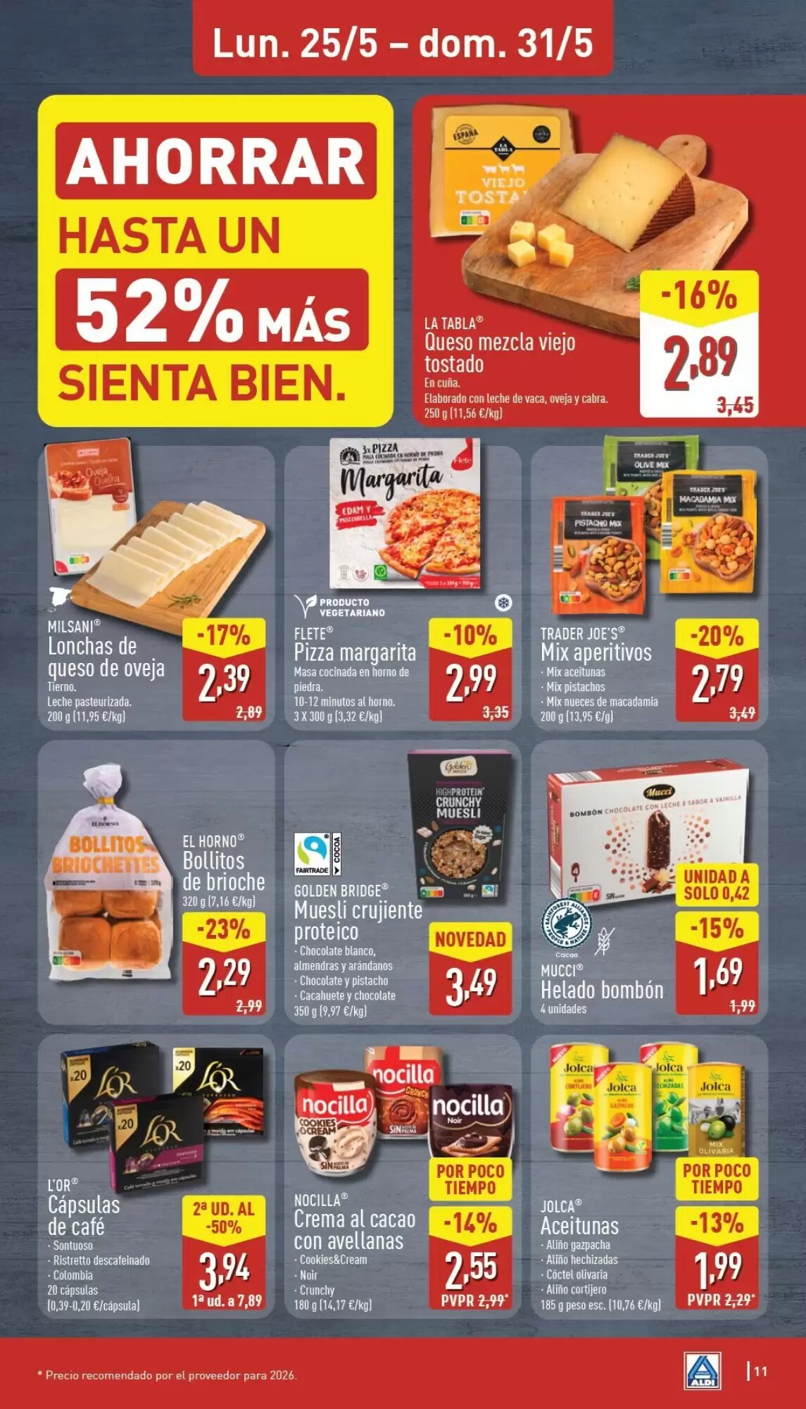 Folleto promocional de ALDI válido desde el 25/05/2026 - Página 11.