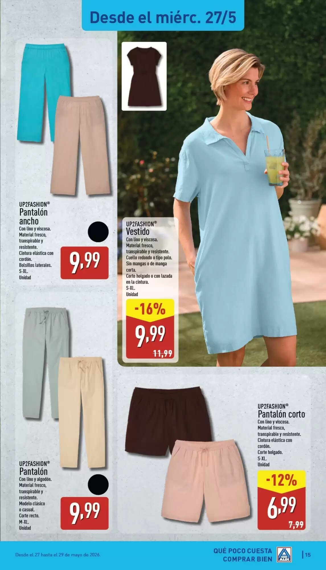 Folleto promocional de ALDI válido desde el 25/05/2026 - Página 15.