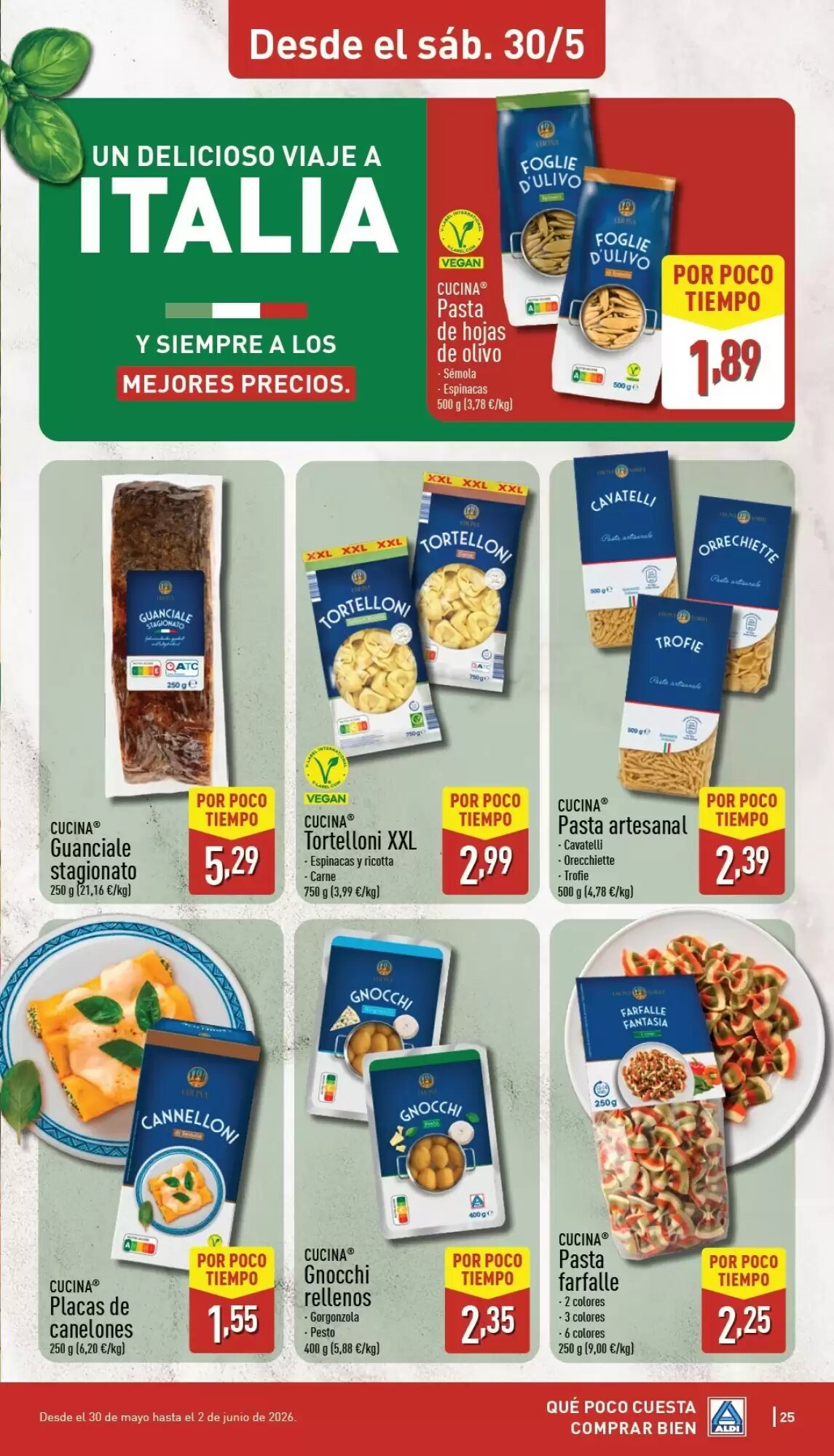 Folleto promocional de ALDI válido desde el 25/05/2026 - Página 25.