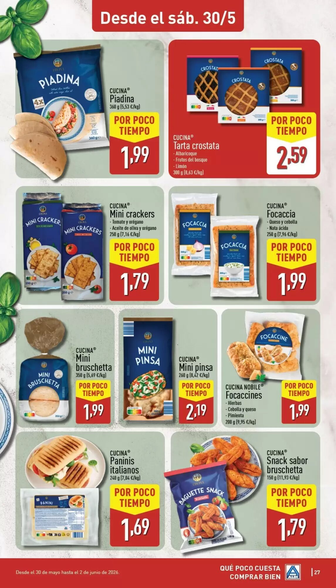 Folleto promocional de ALDI válido desde el 25/05/2026 - Página 27.