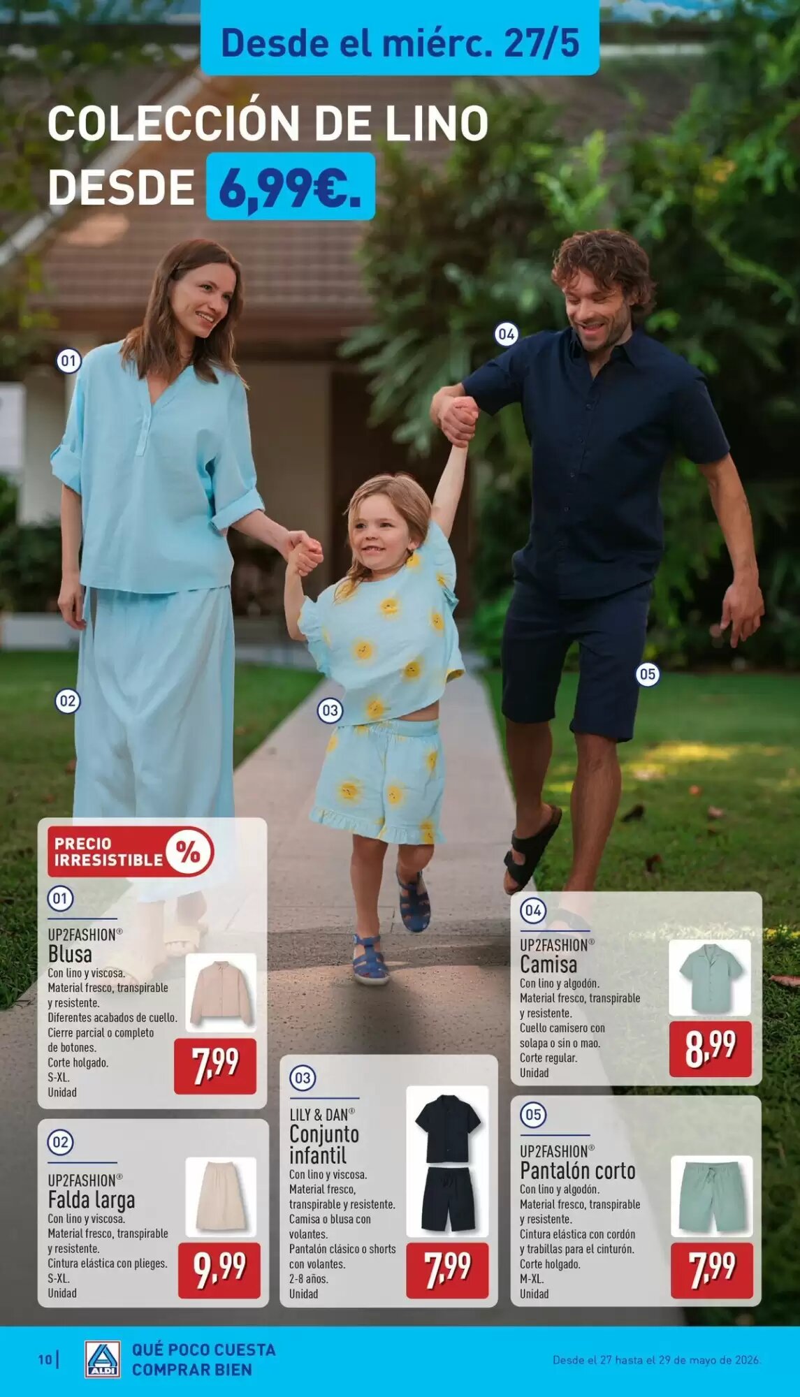 Folleto promocional de ALDI válido desde el 25/05/2026 - Página 10.