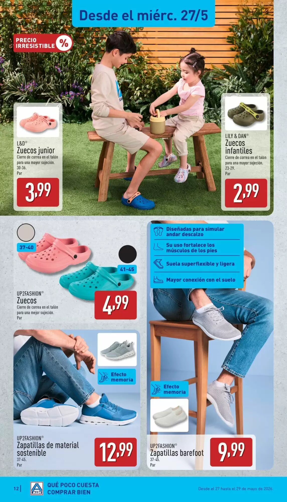 Folleto promocional de ALDI válido desde el 25/05/2026 - Página 12.