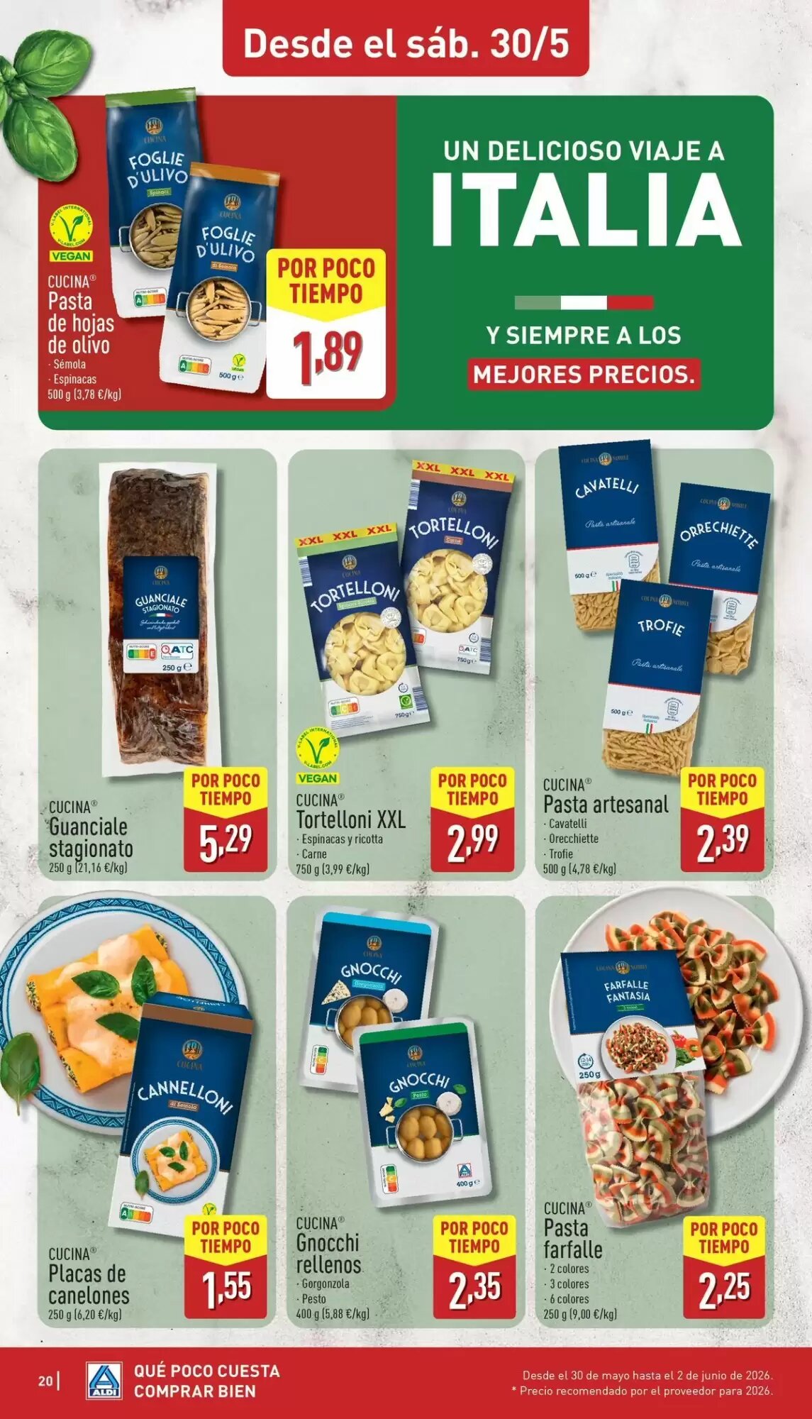 Folleto promocional de ALDI válido desde el 25/05/2026 - Página 20.