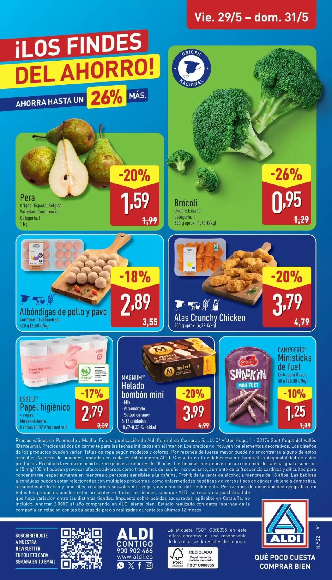 Folleto promocional de ALDI válido desde el 25/05/2026 - Página 24.